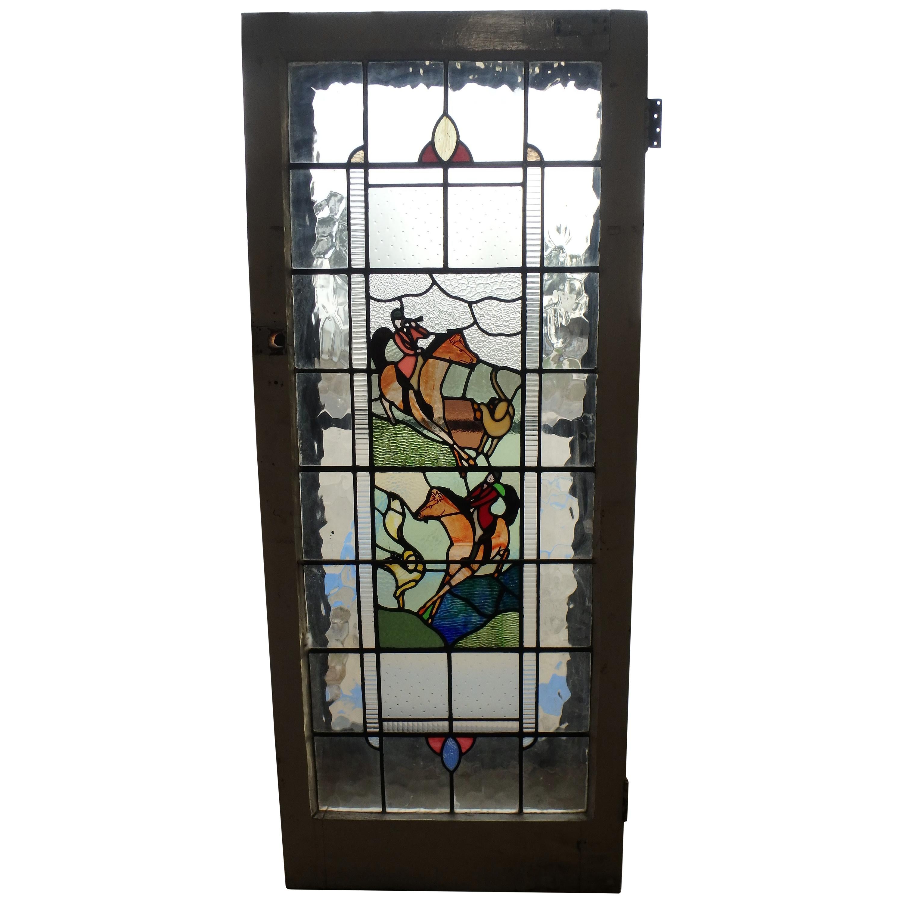 Stained Glass Door For Sale