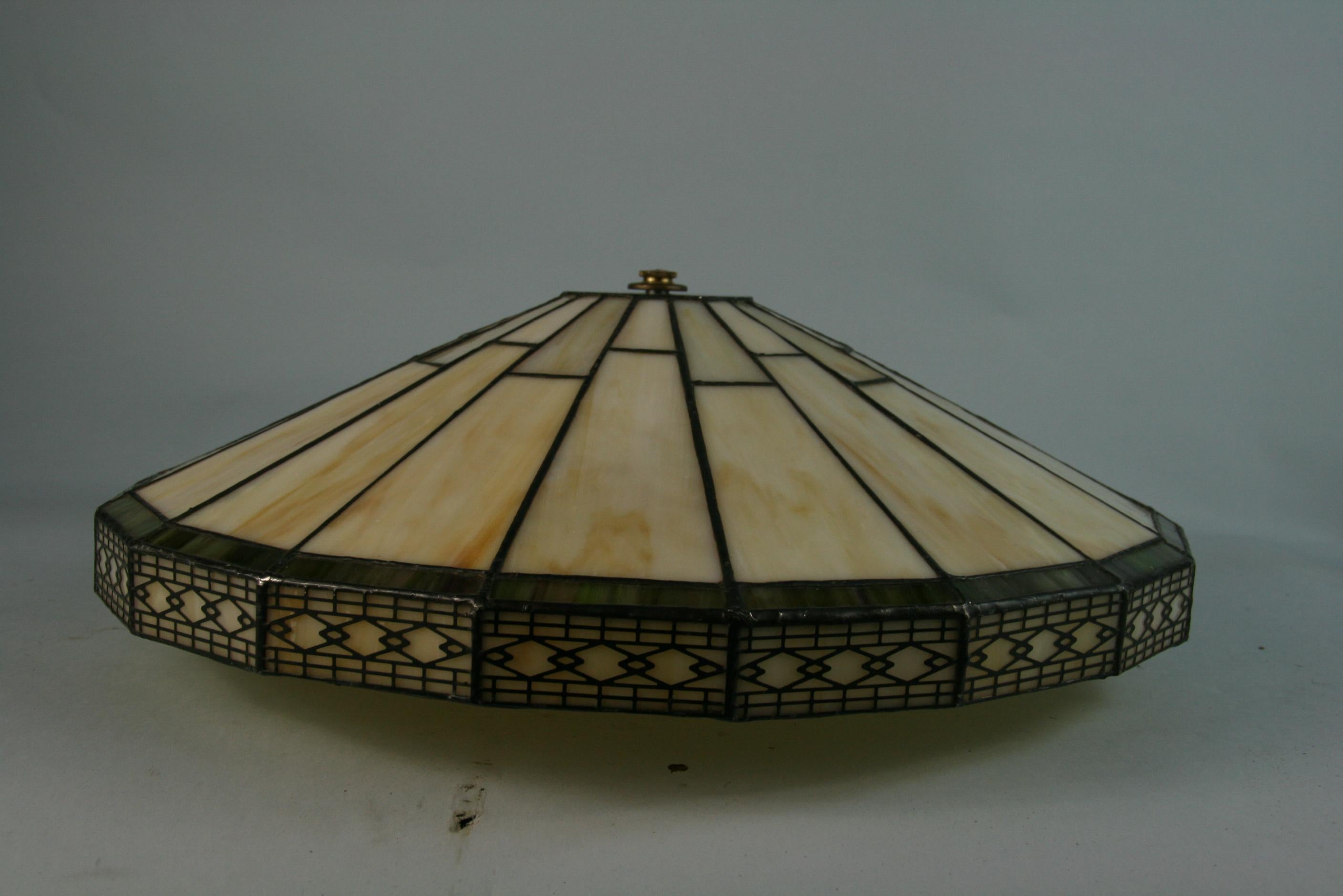 Stained Glass Flush Mount 2