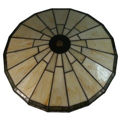 Stained Glass Flush Mount