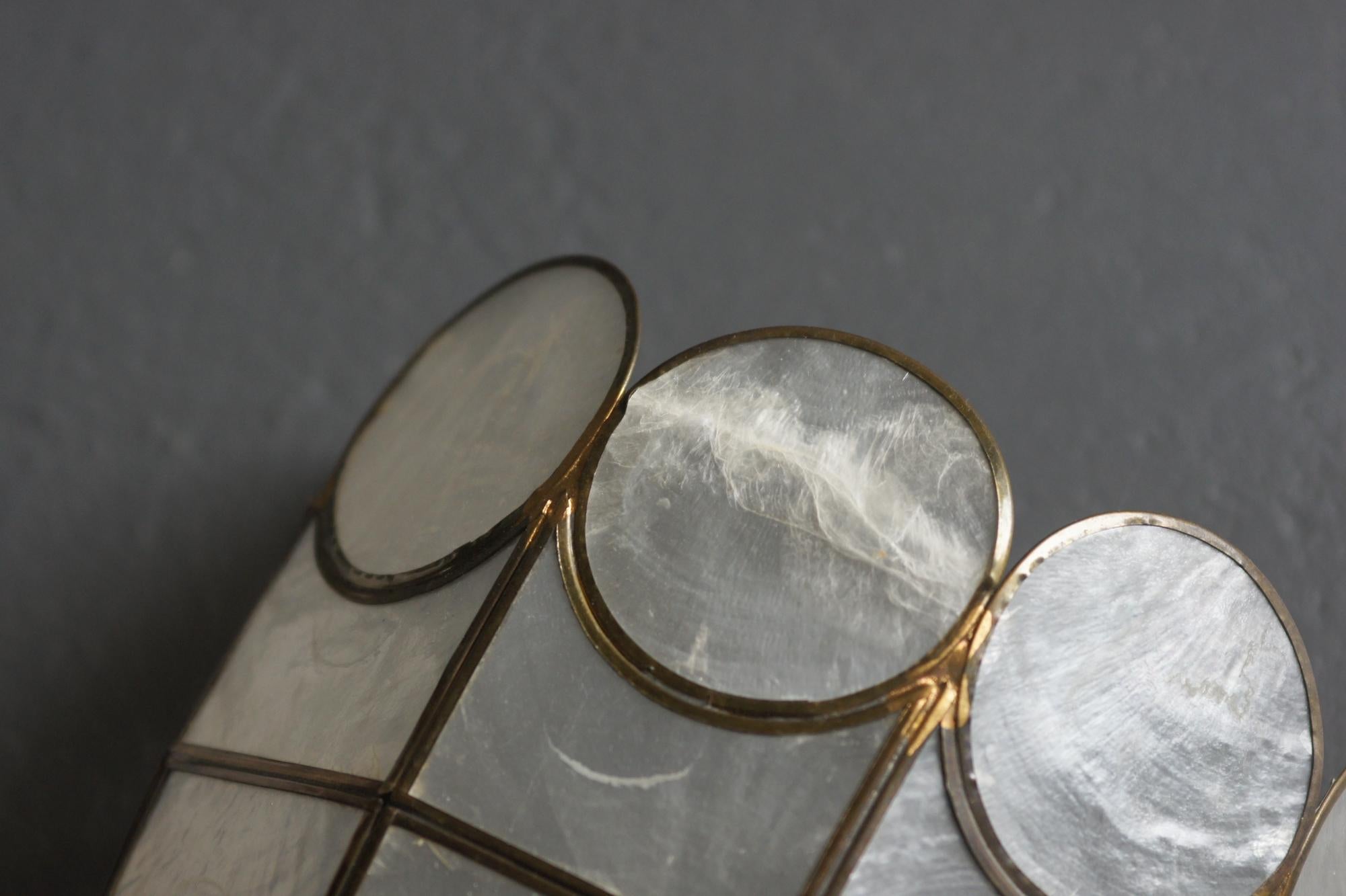 Lampes en verre Stained Glass, 1970, ensemble de 2 en vente 1