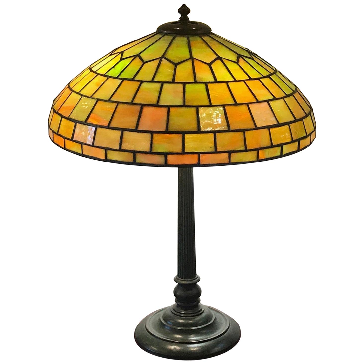 Stained Glass Lamp by Duffner and Kimberly