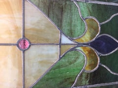 Stained Glass Panel After Tiffany