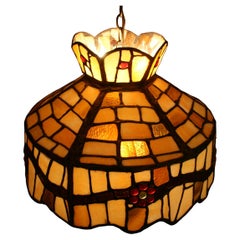 Stained Glass Pendant Chandelier