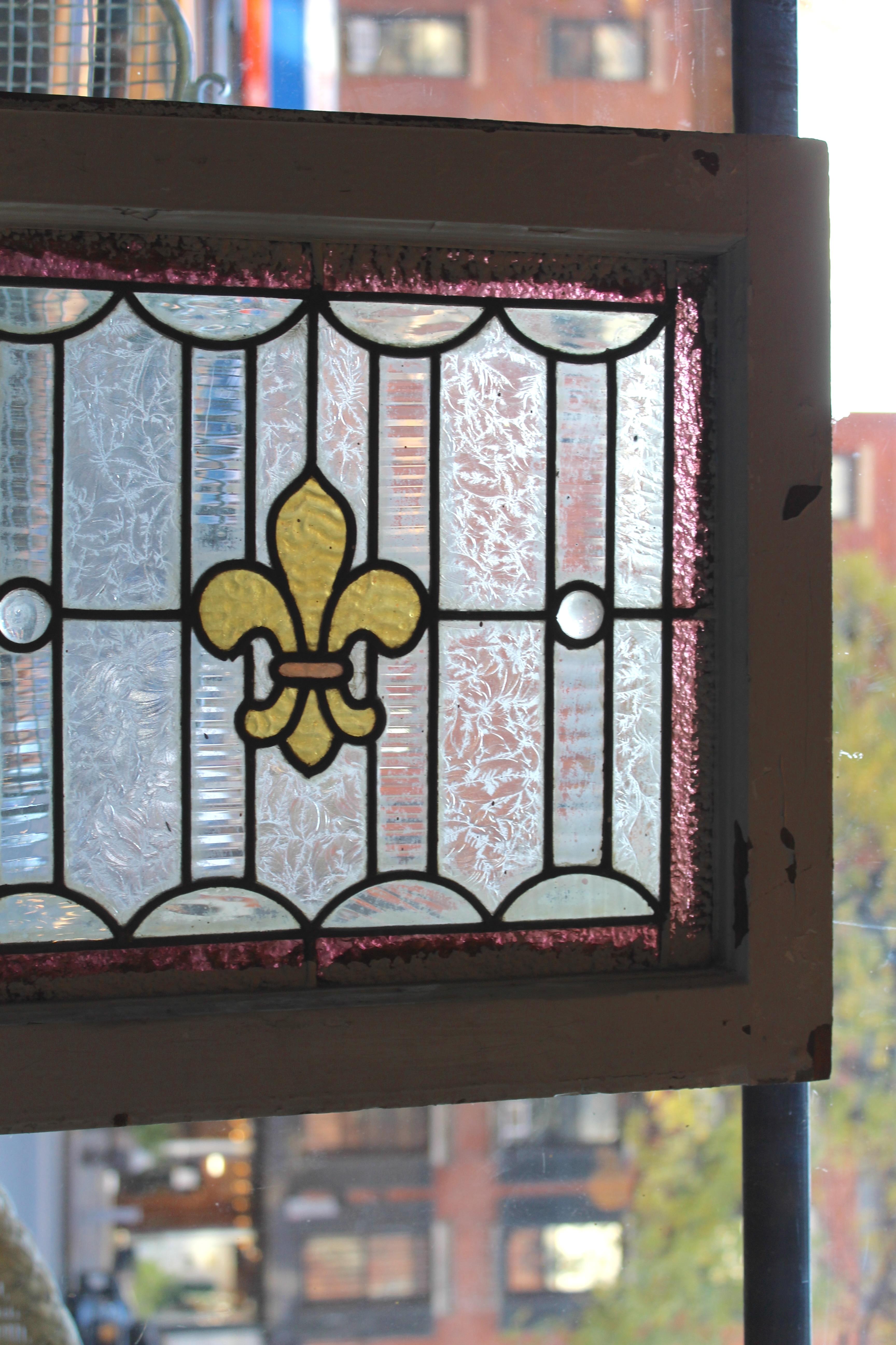 Stained Glass Transom 44