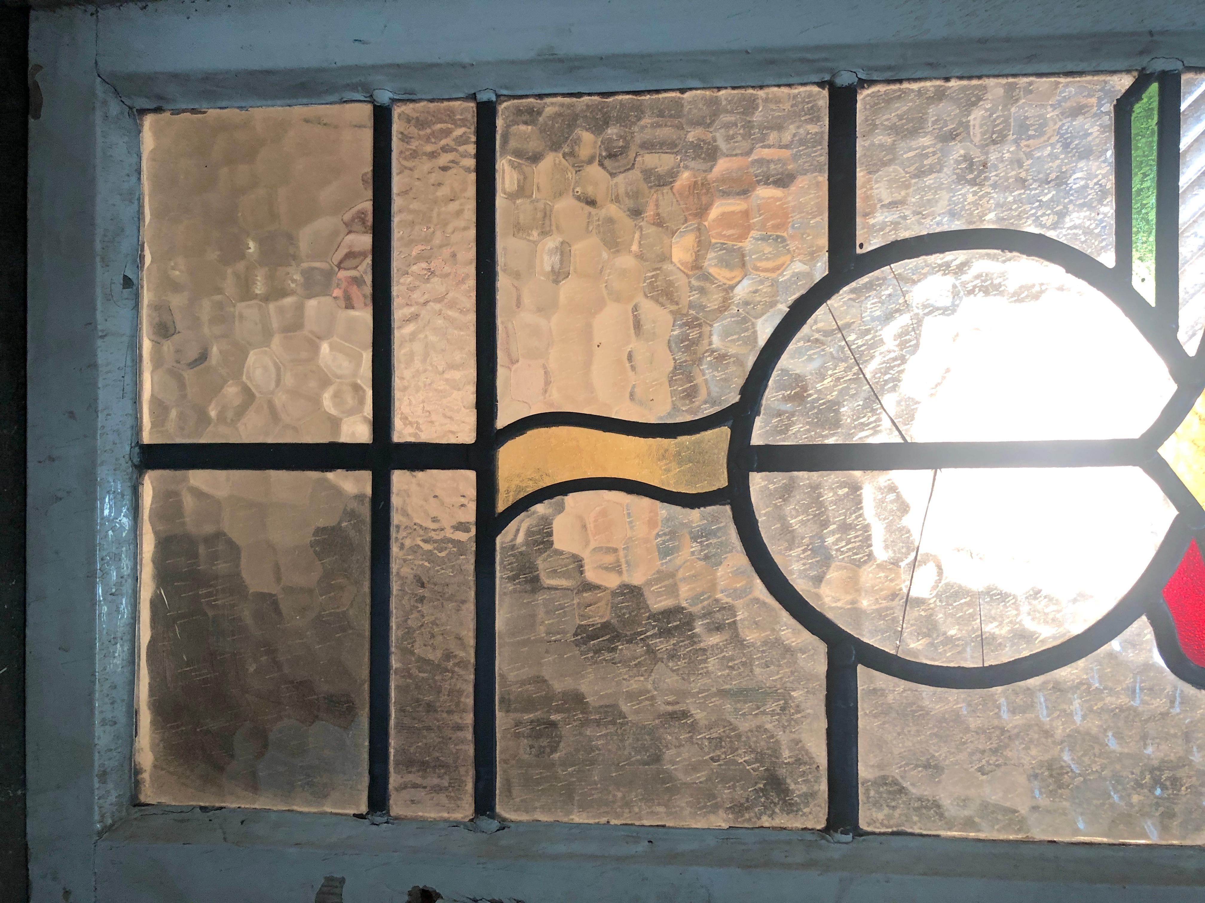 Stained Glass Transom 44