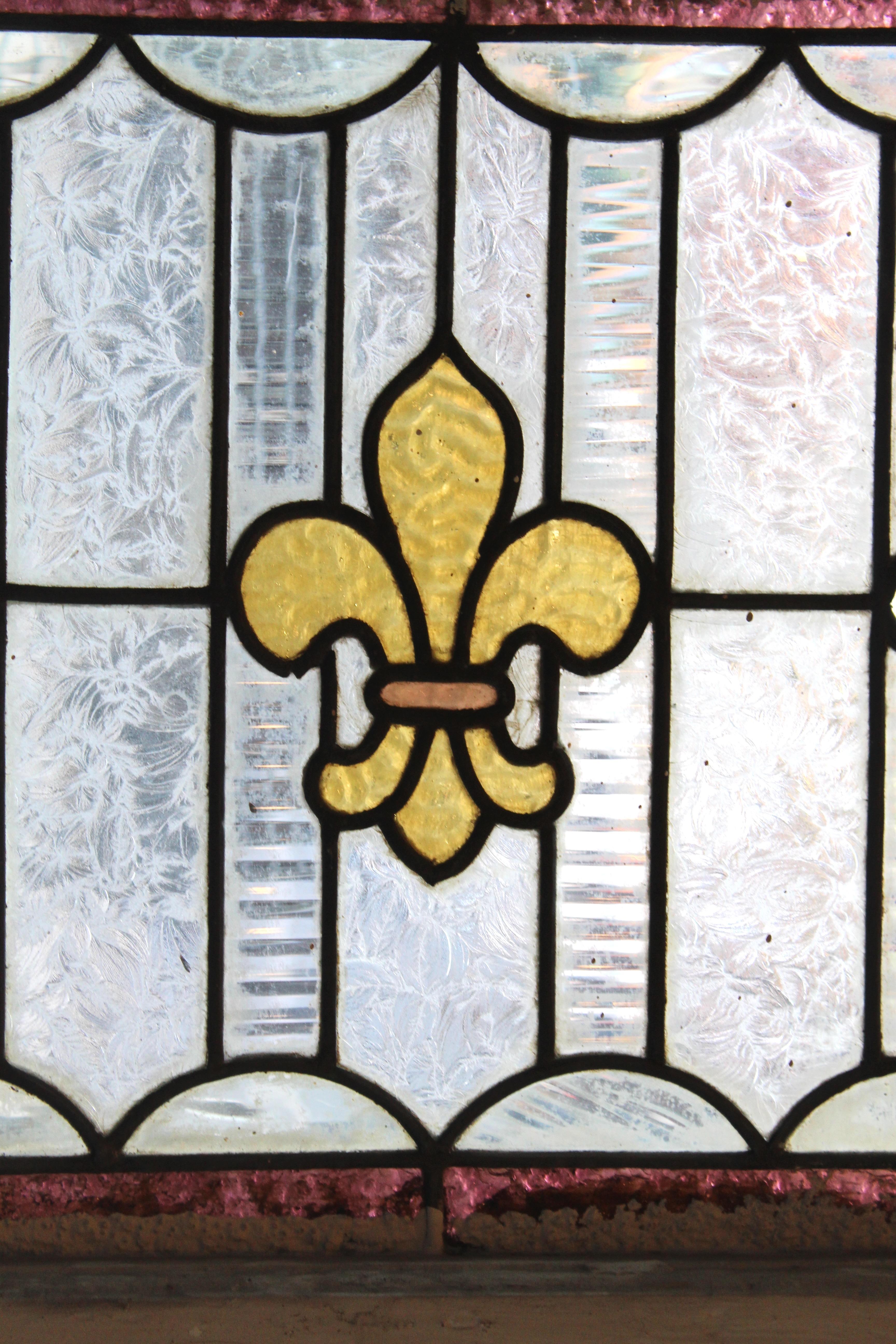 Stained Glass Transom 44