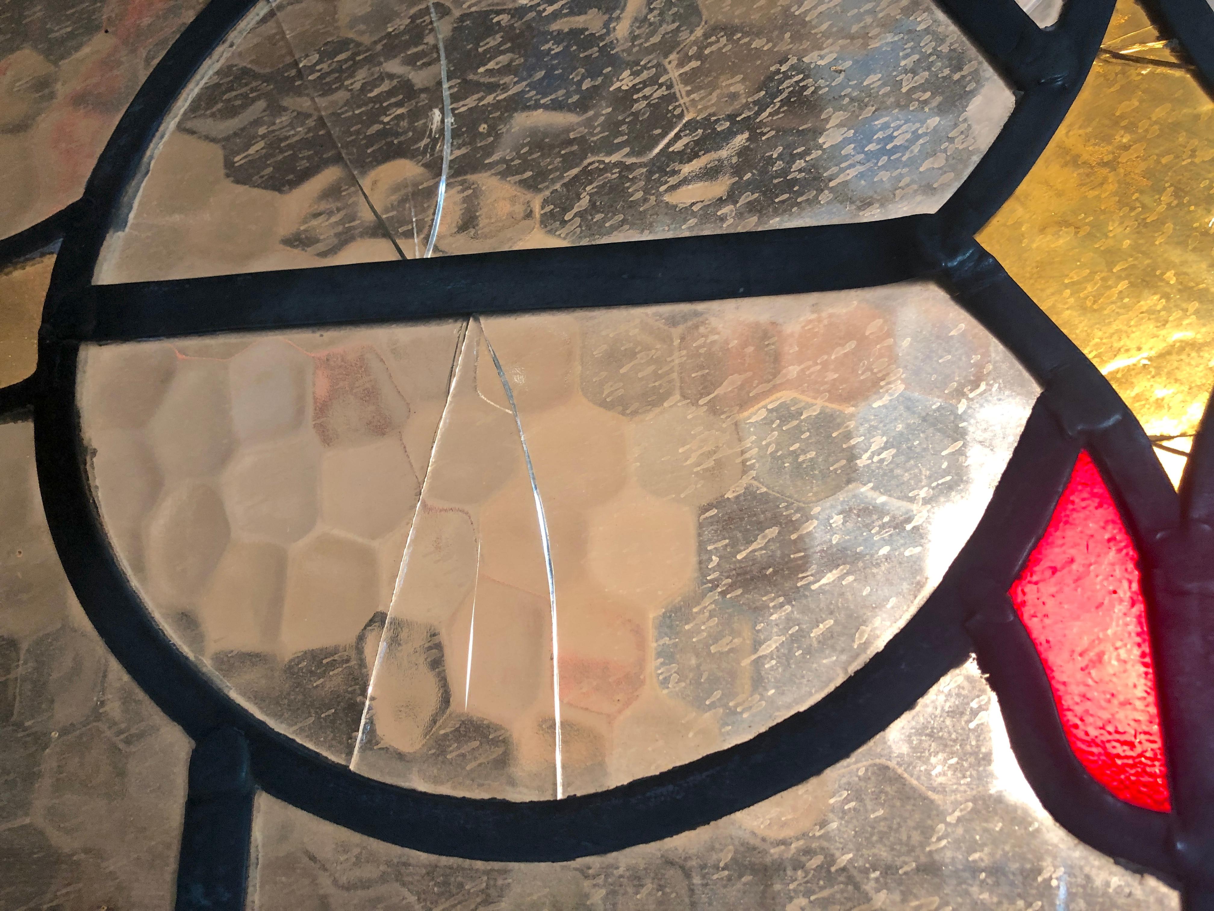 Stained Glass Transom 44