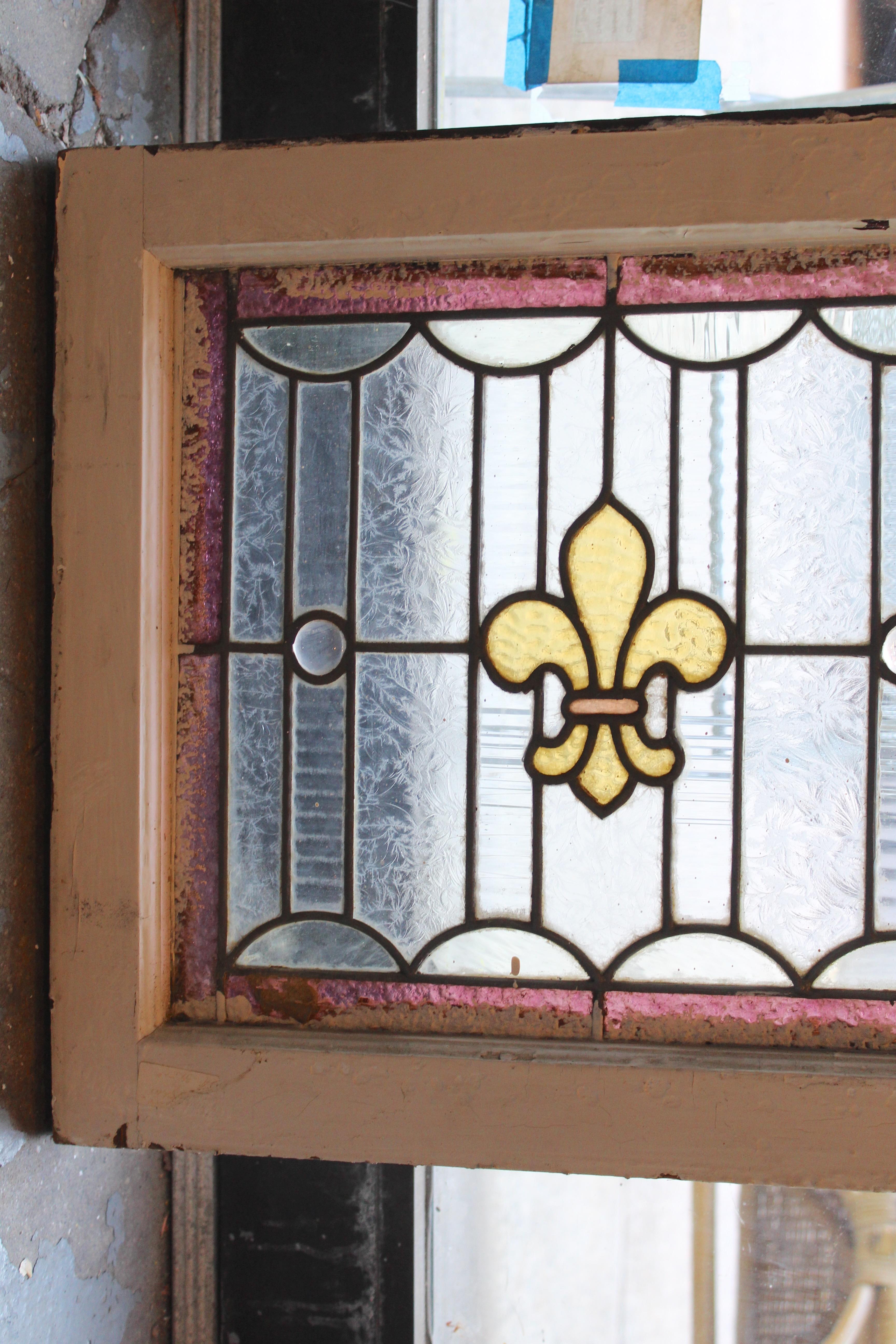 Stained Glass Transom 44