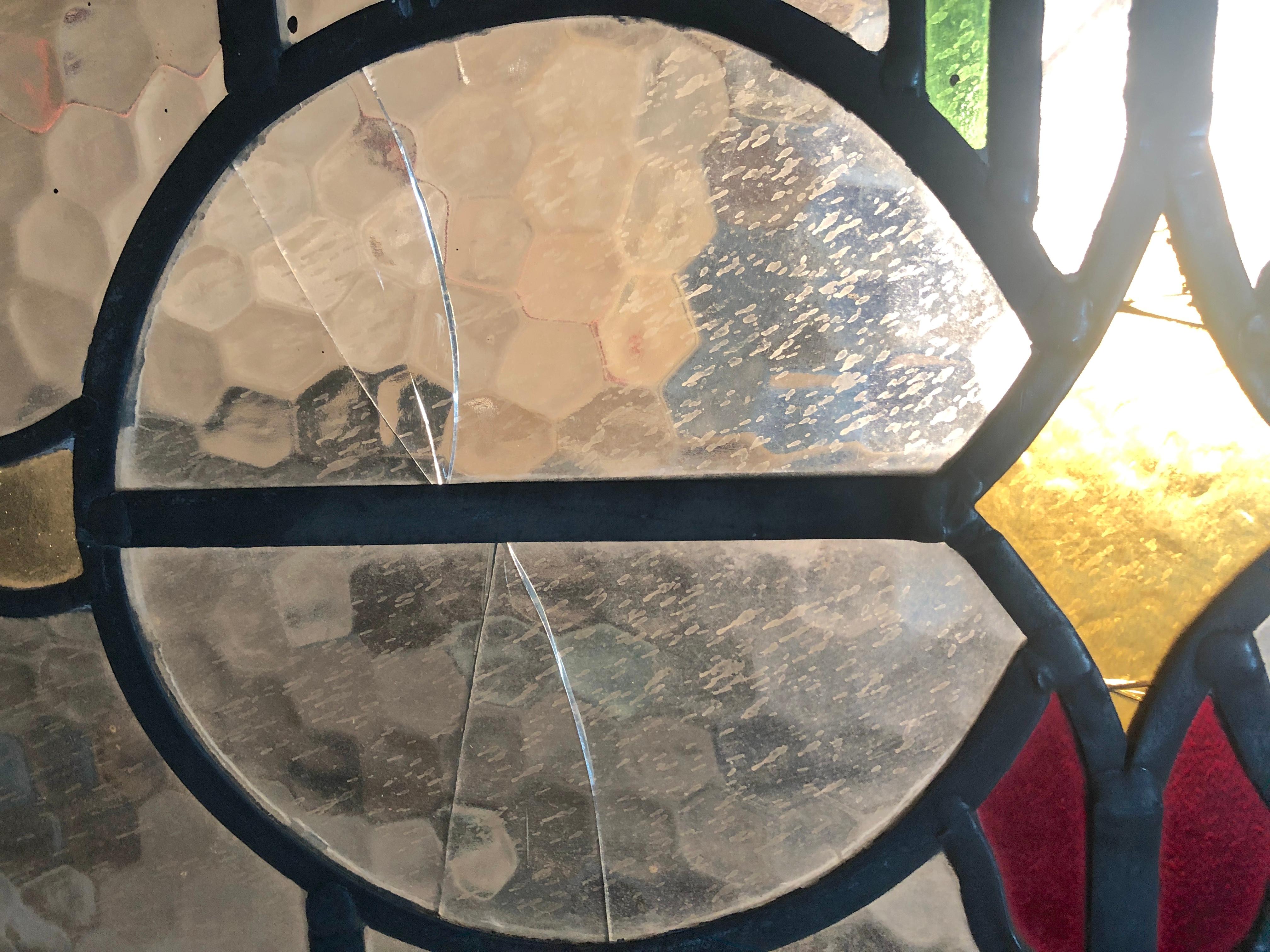 Stained Glass Transom 44