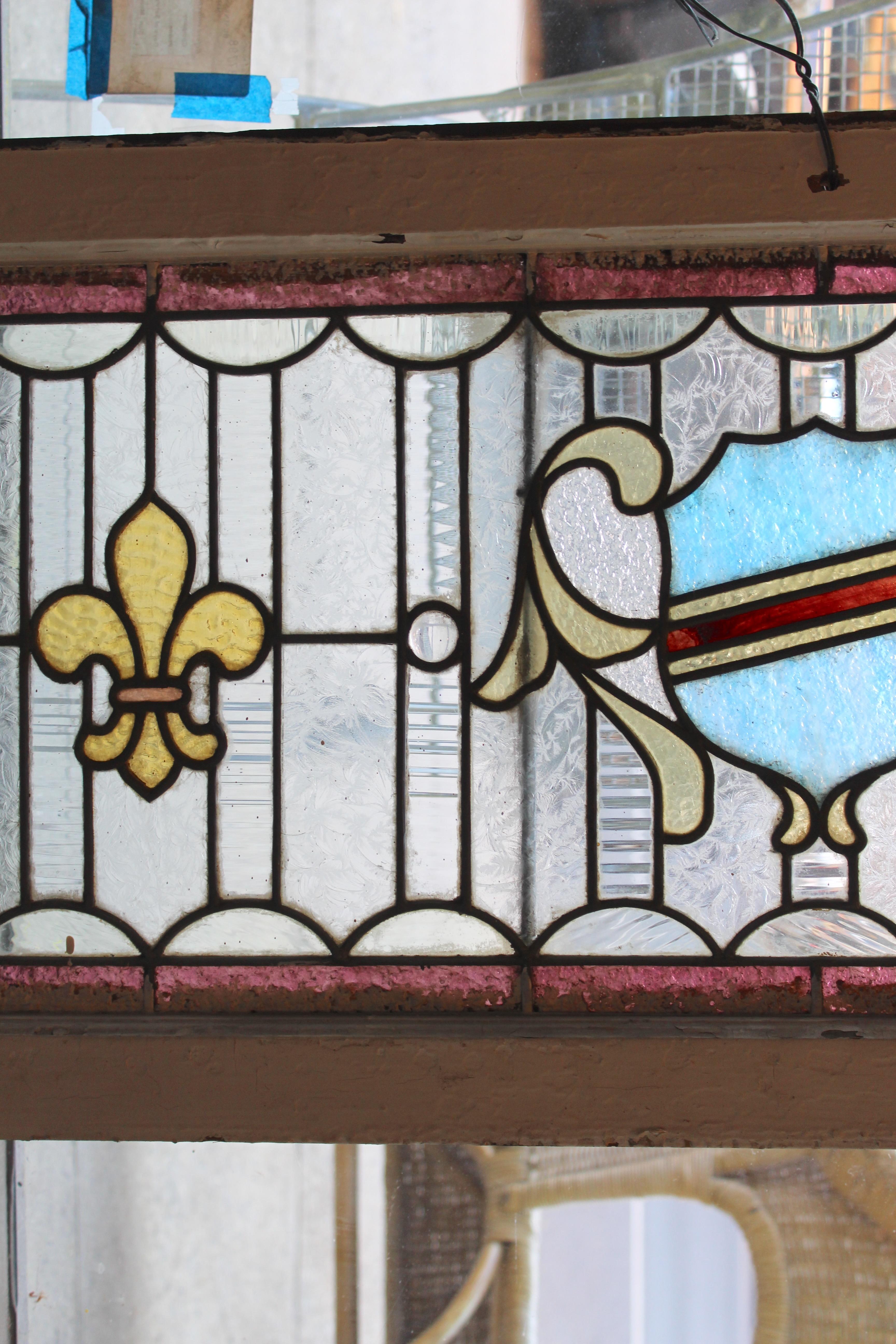 Stained Glass Transom 44