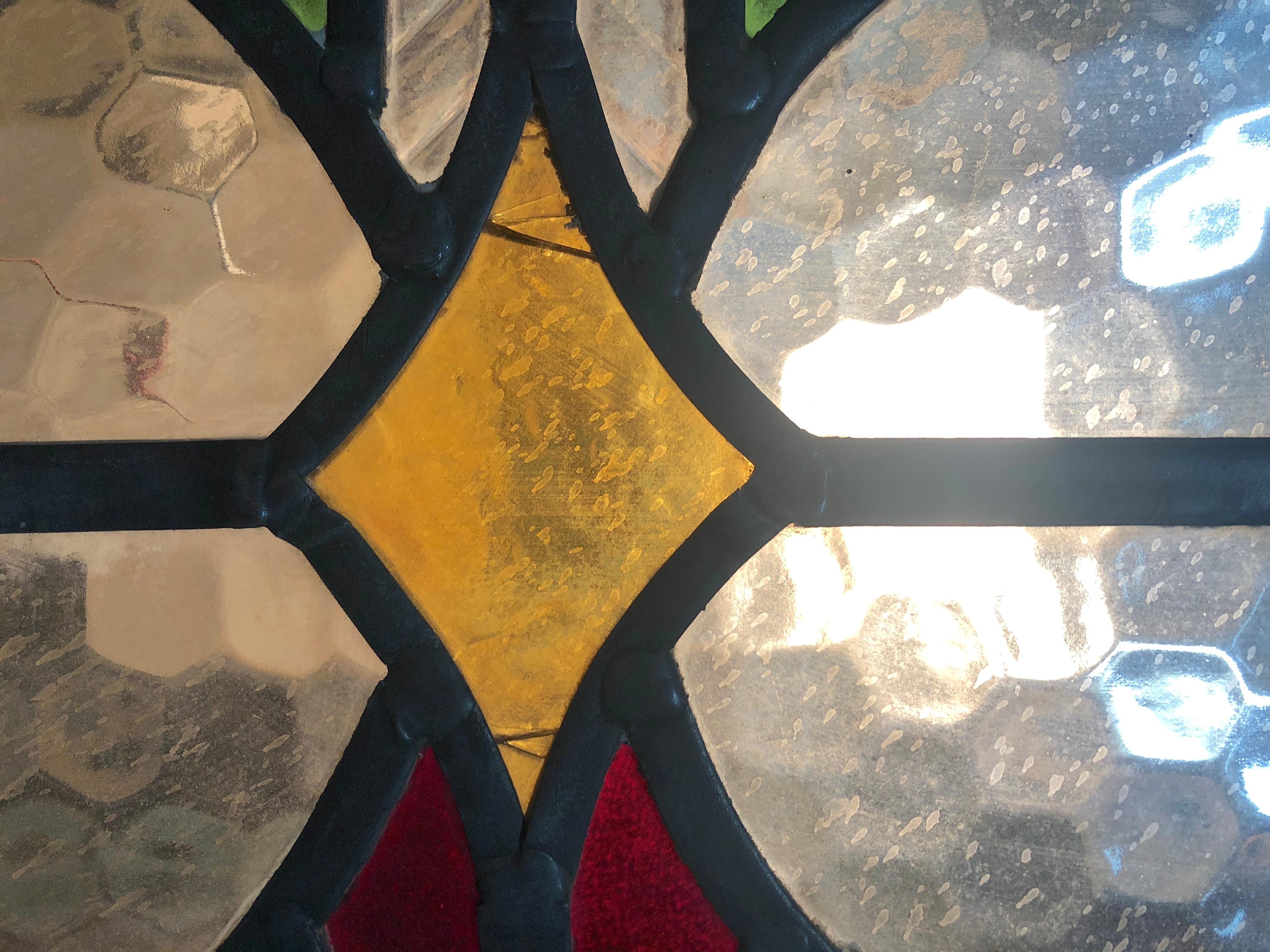 Stained Glass Transom 44