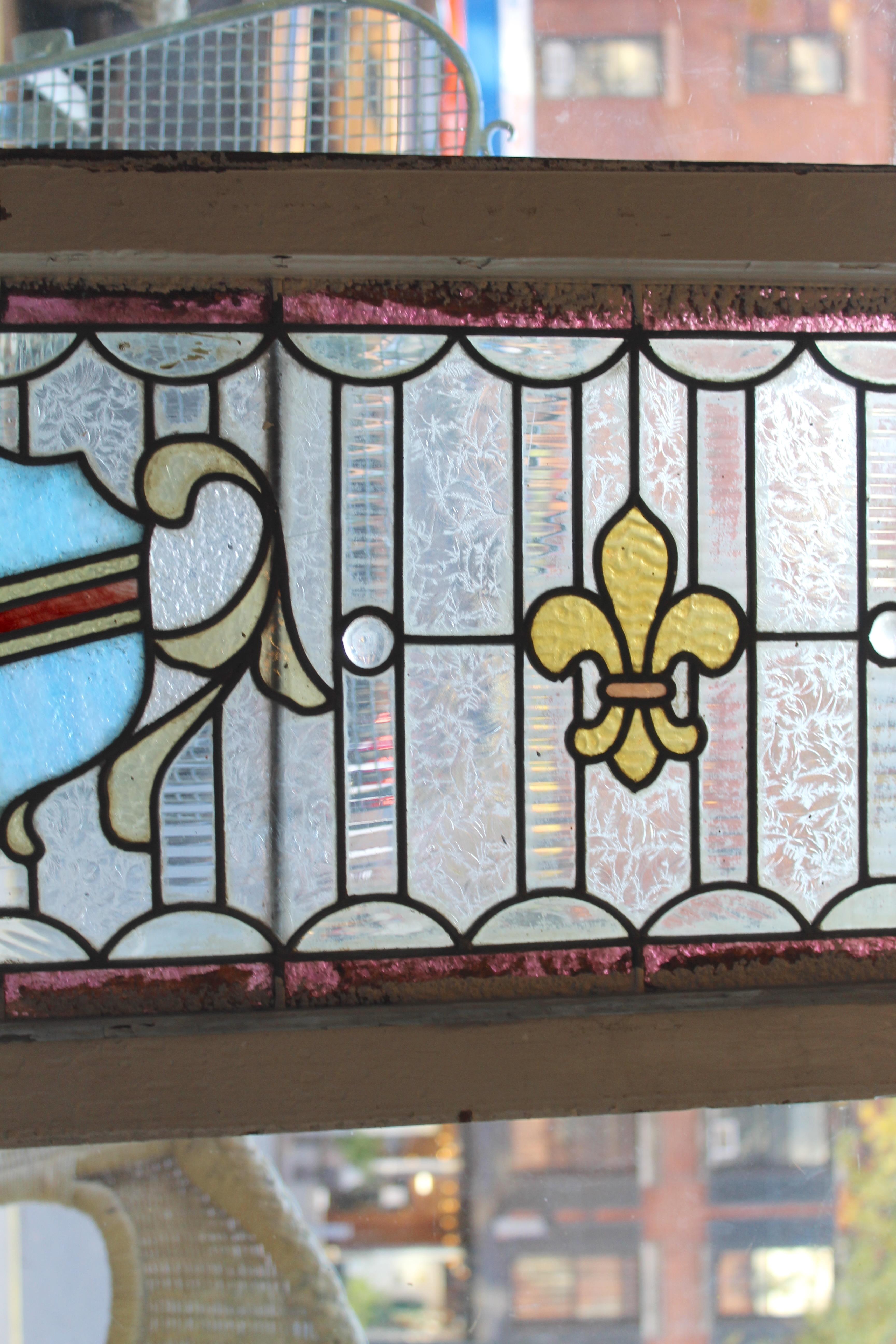 Stained Glass Transom 44