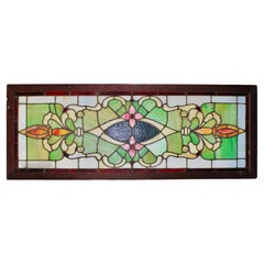 Stained Glass Transom 60" x 23"