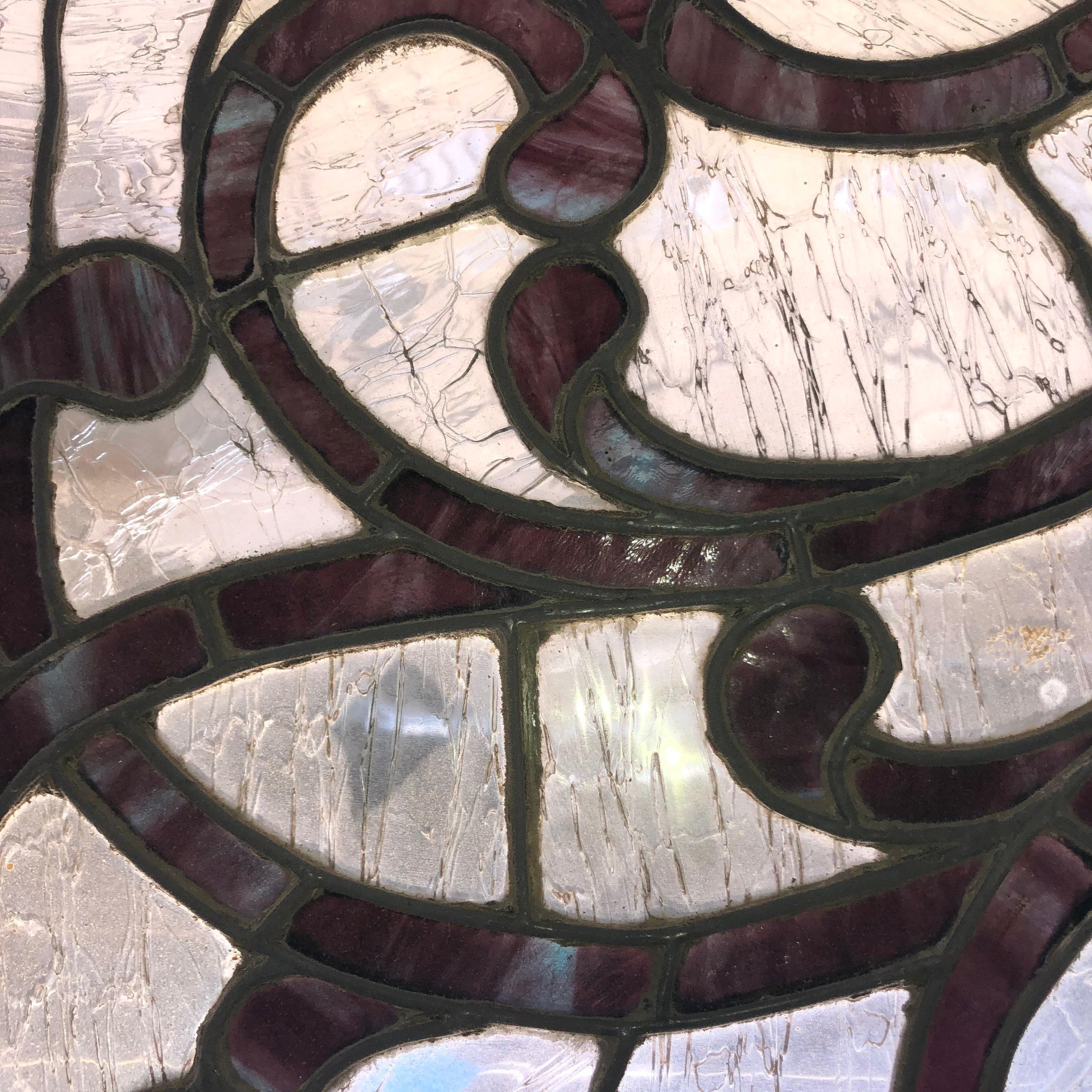 Stained Glass Transom Window 48