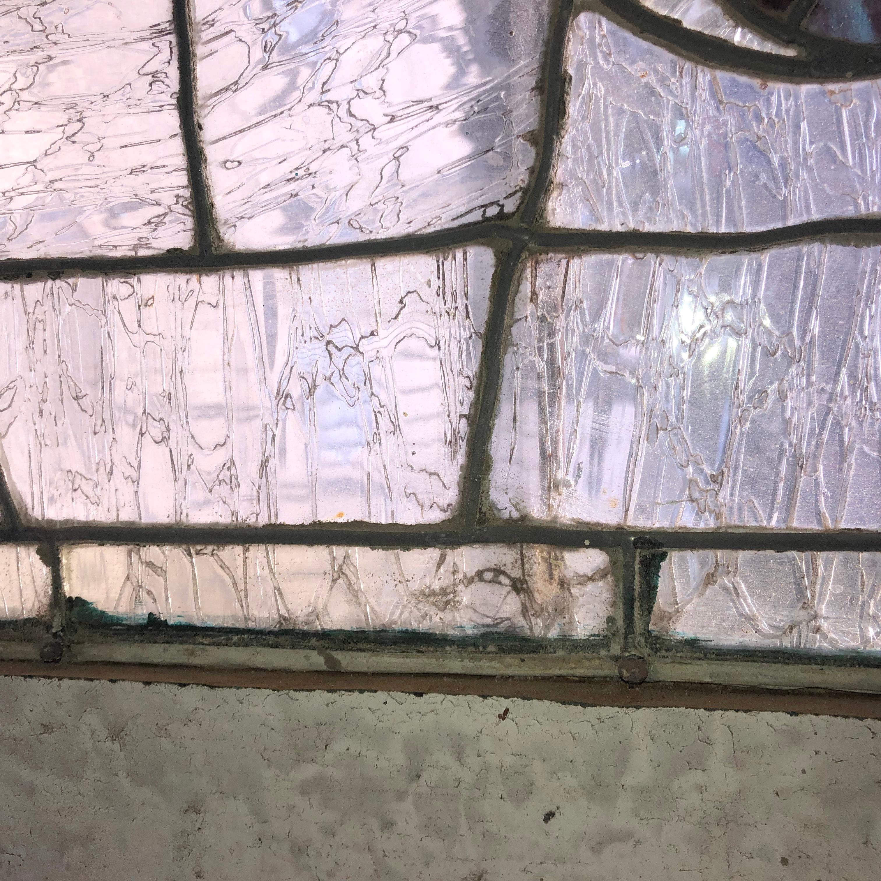 Stained Glass Transom Window 48