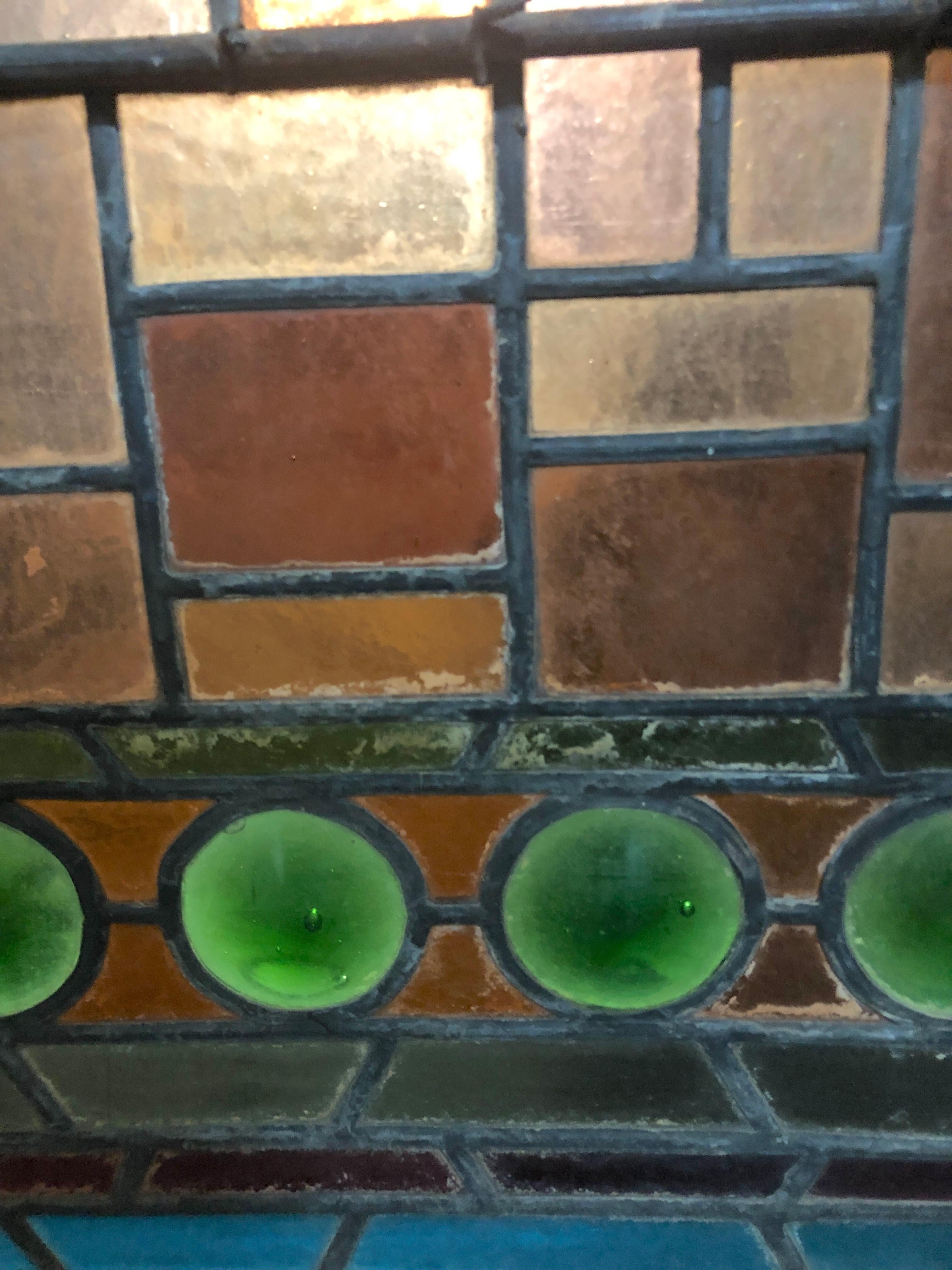 Stained glass w/ Jewel Accents 18