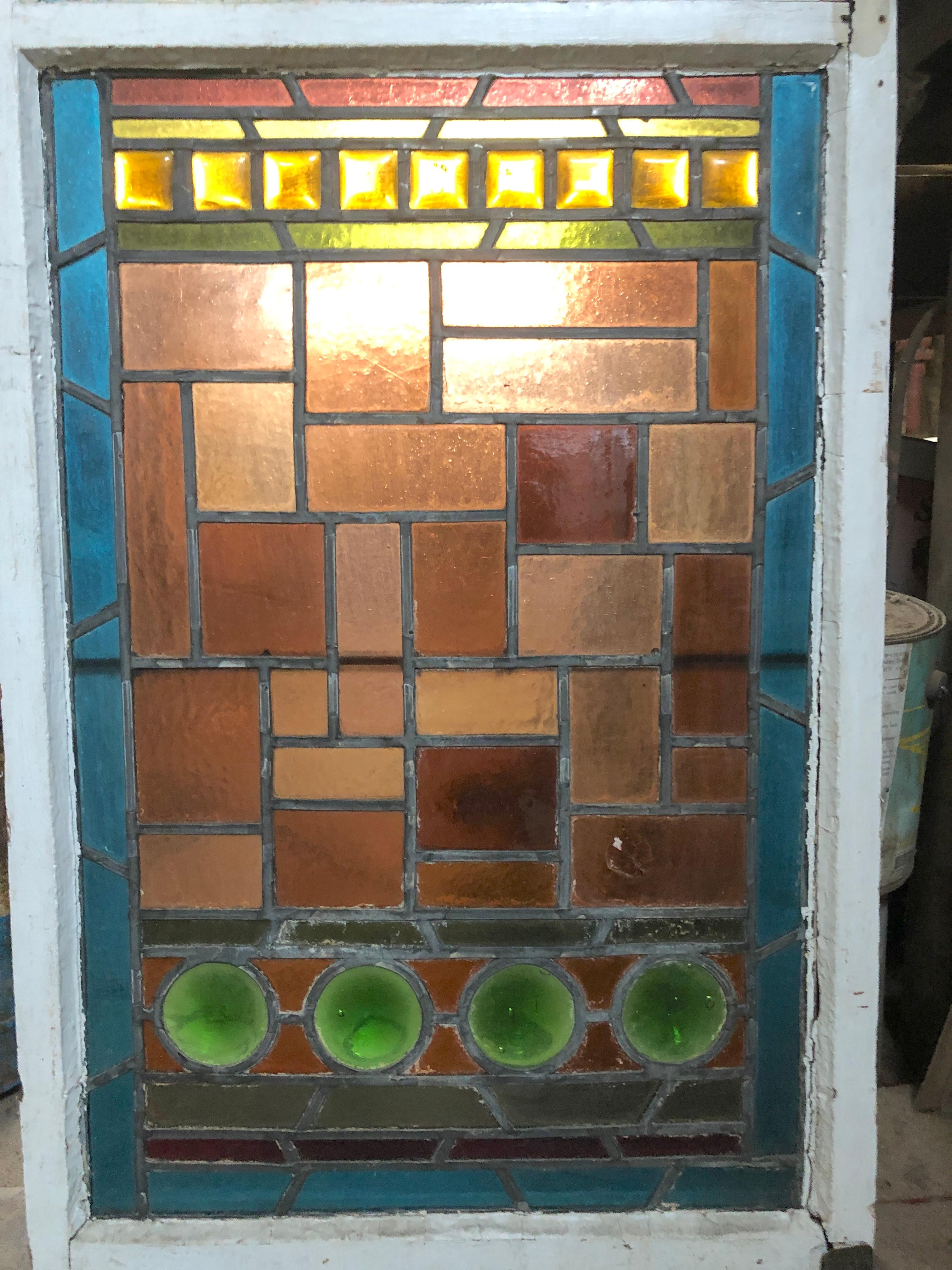 Stained glass w/ Jewel Accents 18