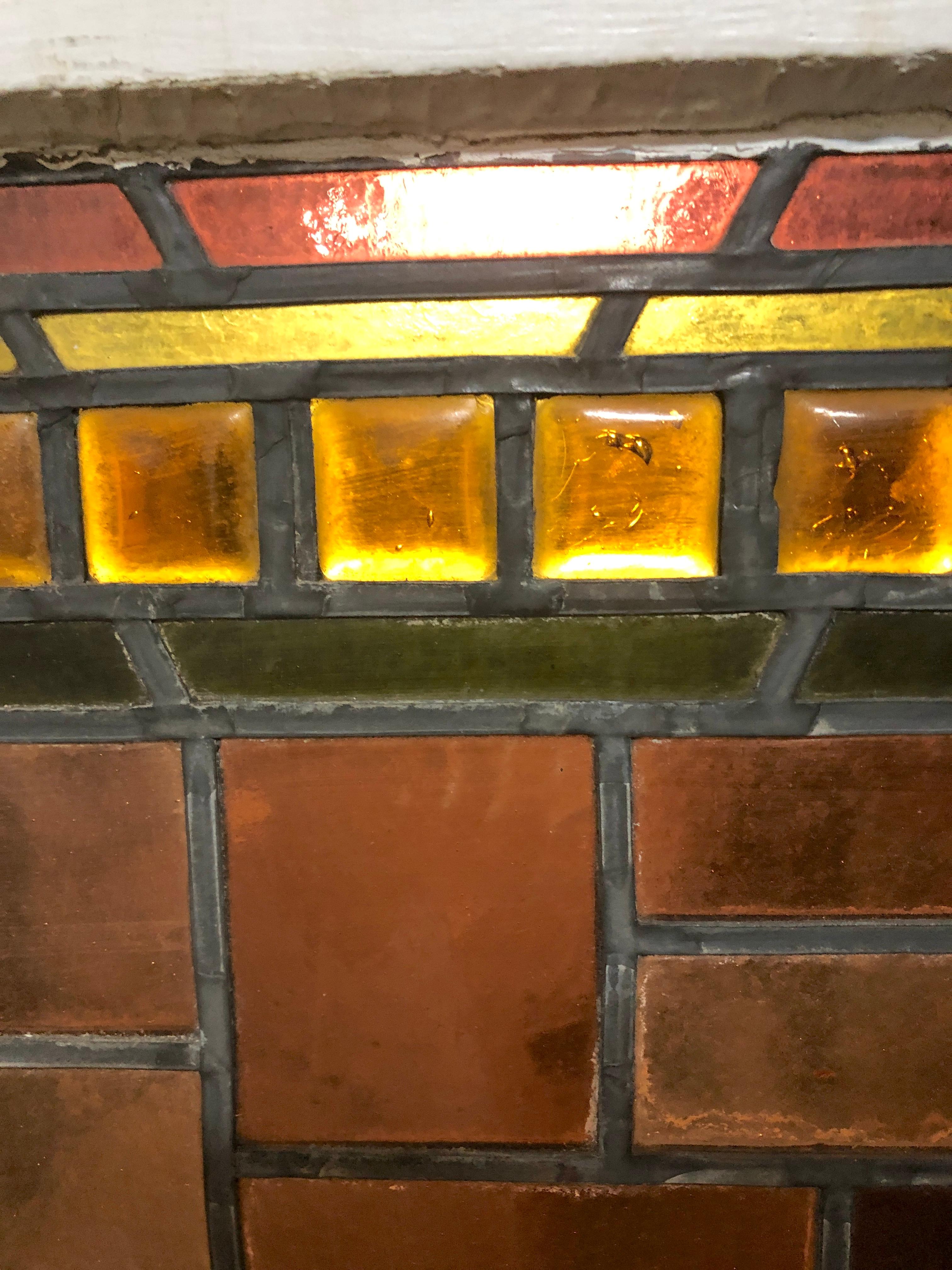 Stained glass w/ Jewel Accents 18
