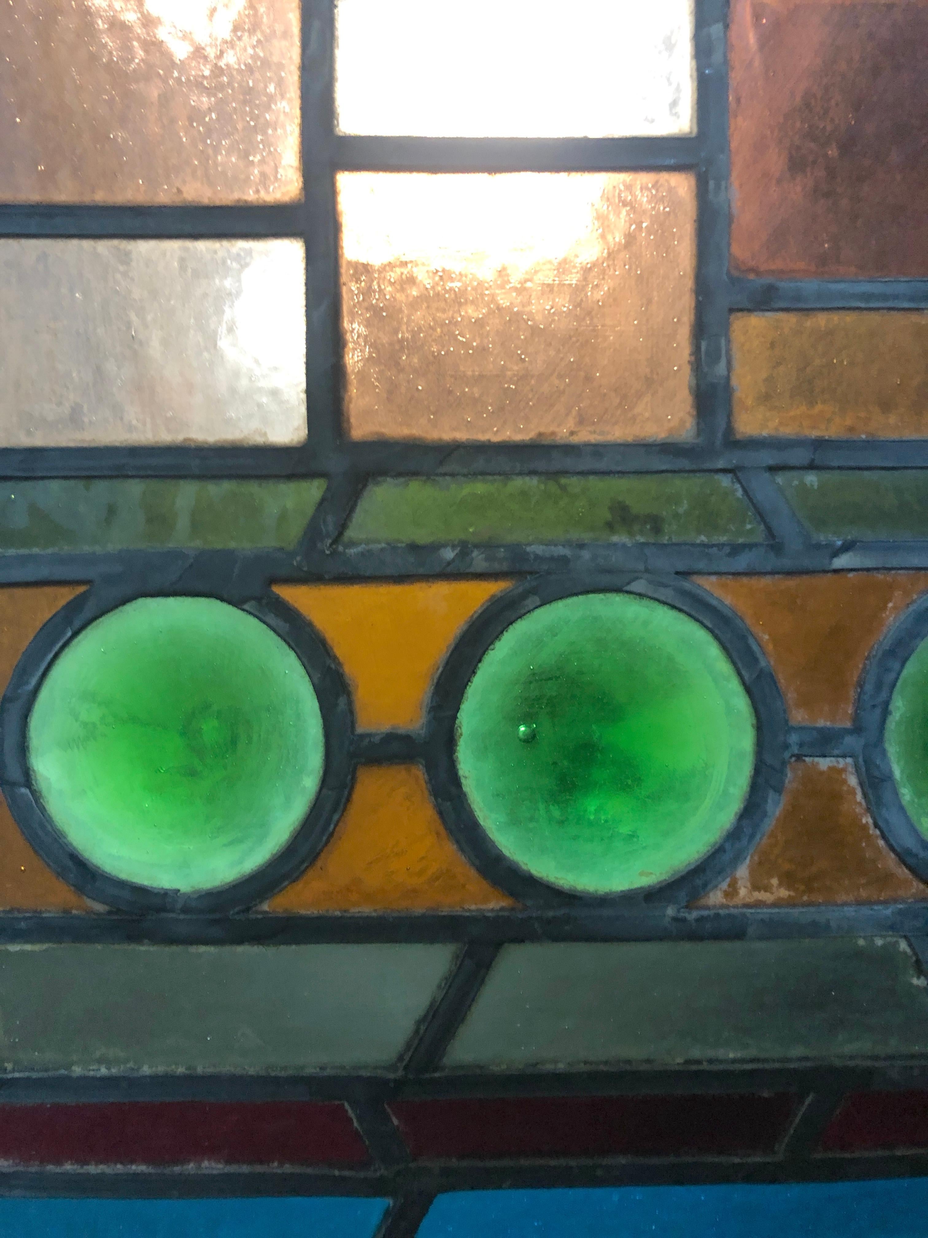 Stained glass w/ Jewel Accents 18