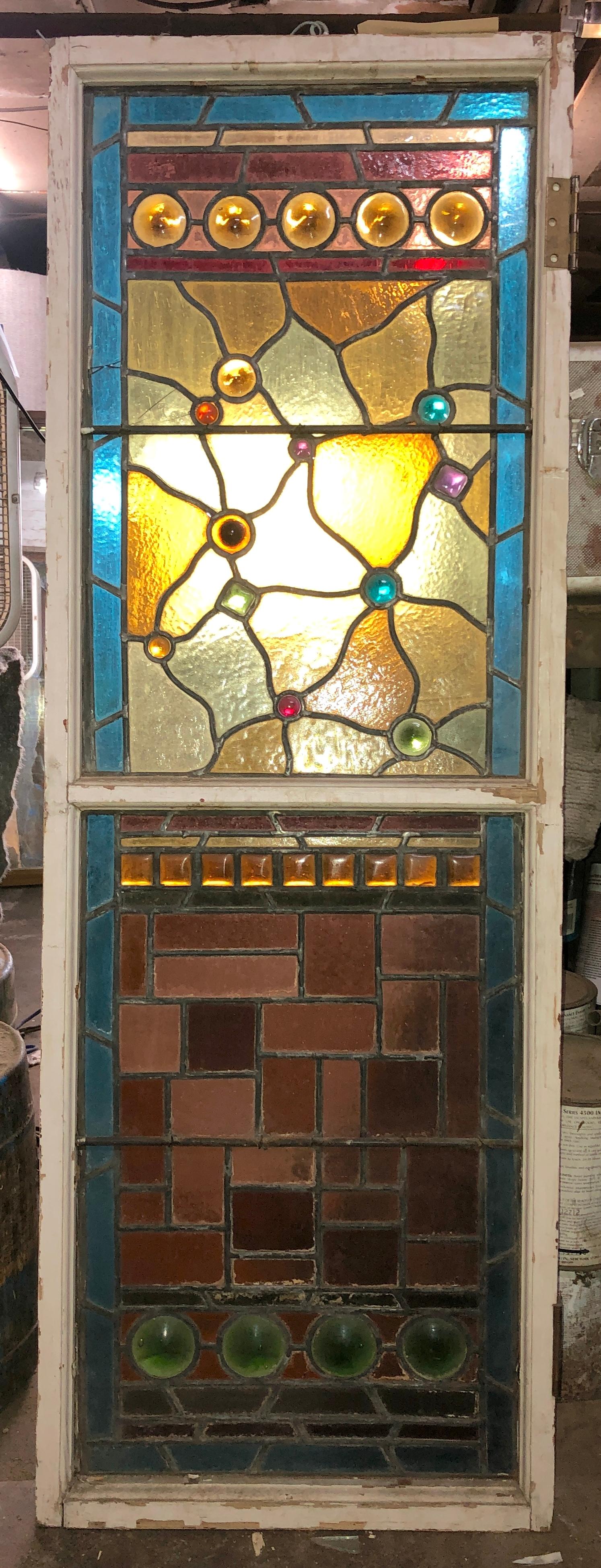 Stained glass w/ Jewel Accents 18