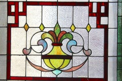 Stained Glass Window 41" x 34"