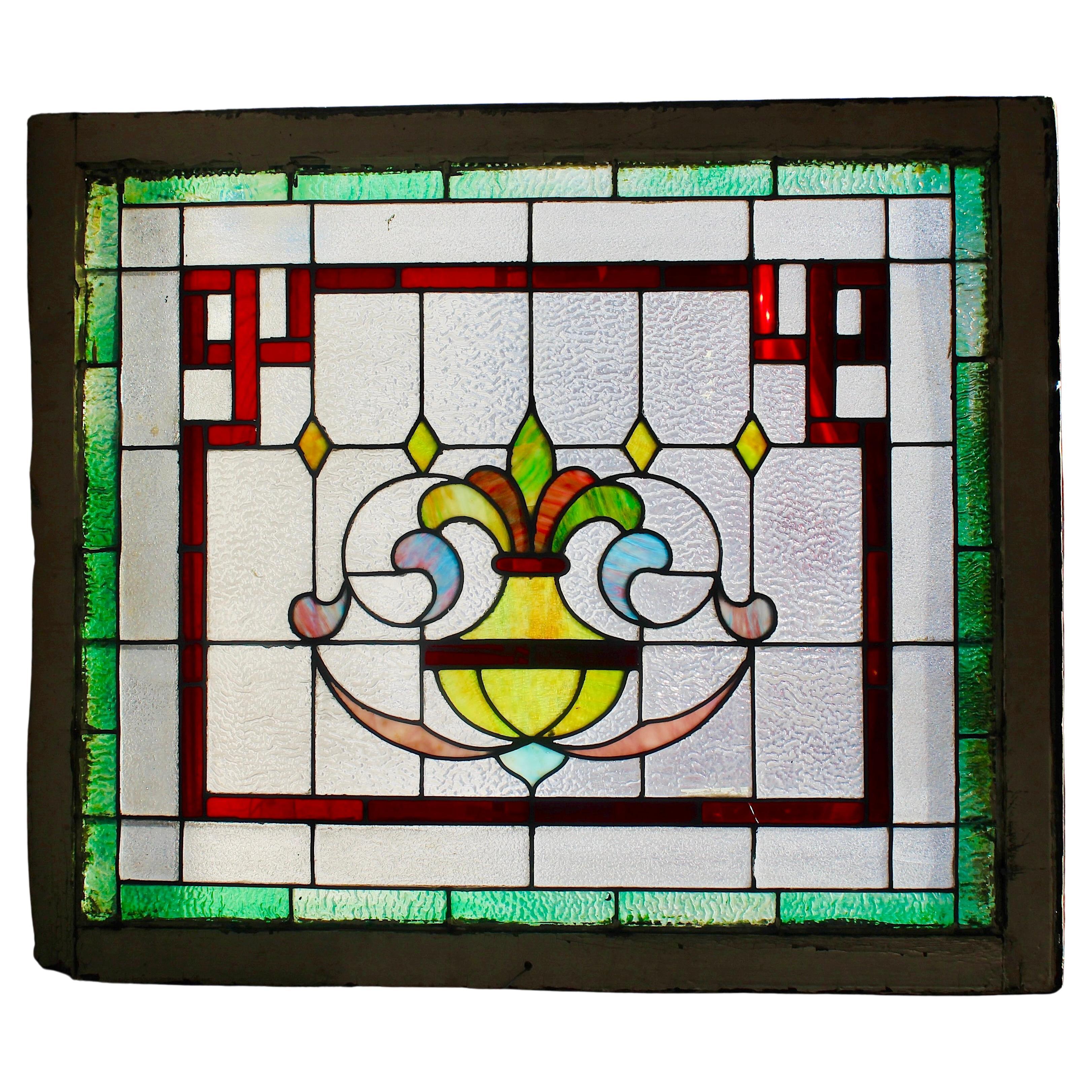 Vidriera Stained glass 41" x 34 en venta