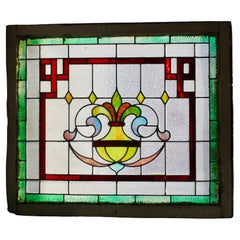 Stained Glass Window 41" x 34"