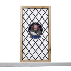 Stained Glass Window Depicting Francis Bacon