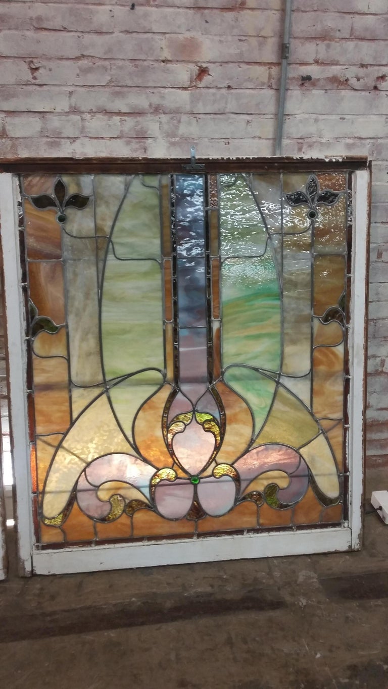 Stained Glass Window For Sale at 1stDibs