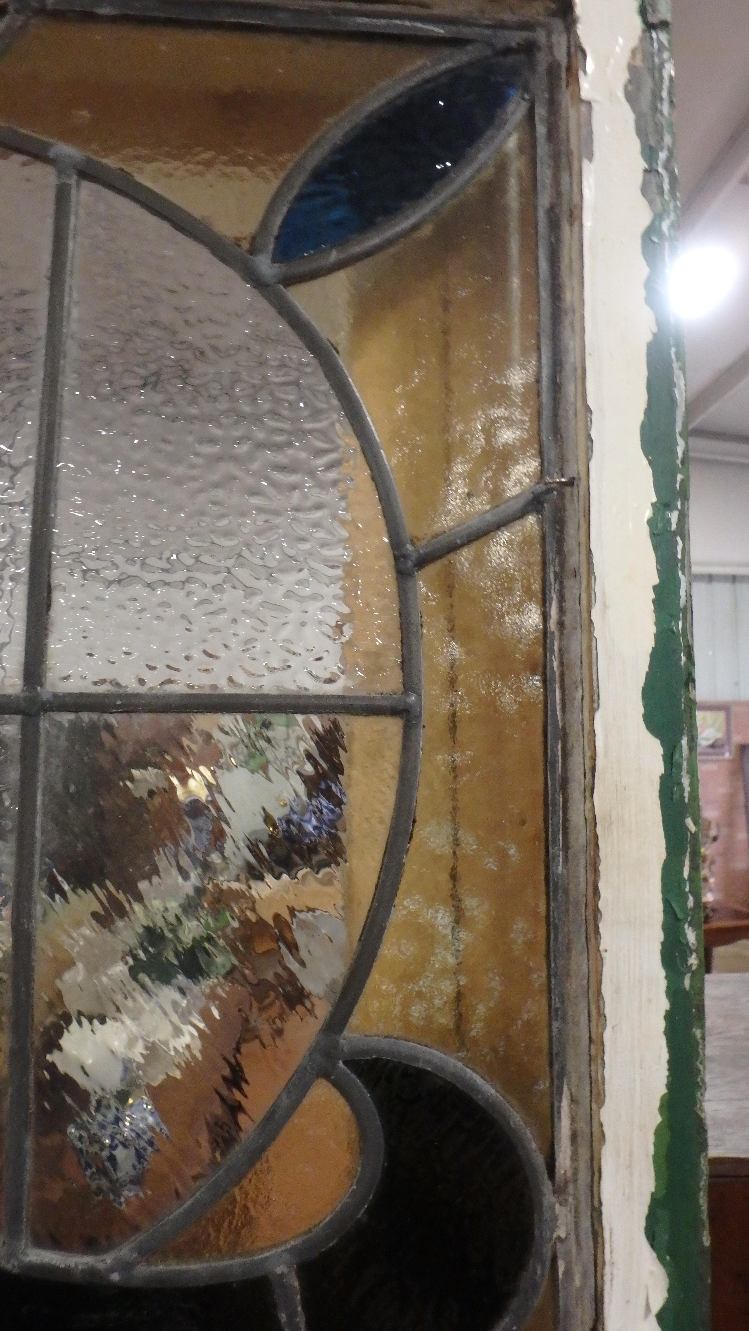 Scottish Stained Glass Window For Sale