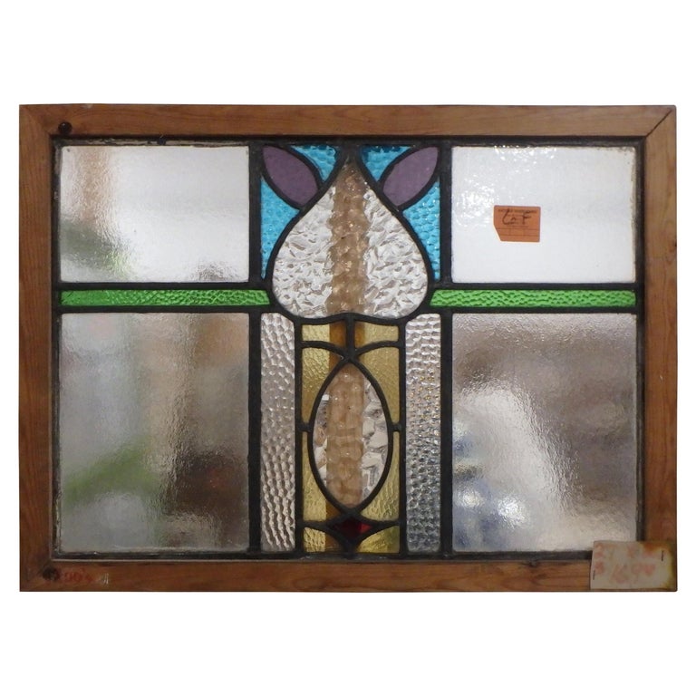 Stained Glass Window For Sale at 1stDibs