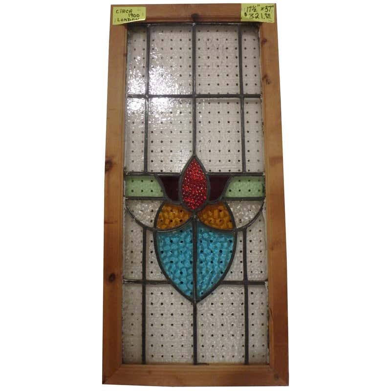Stained Glass Window For Sale at 1stDibs