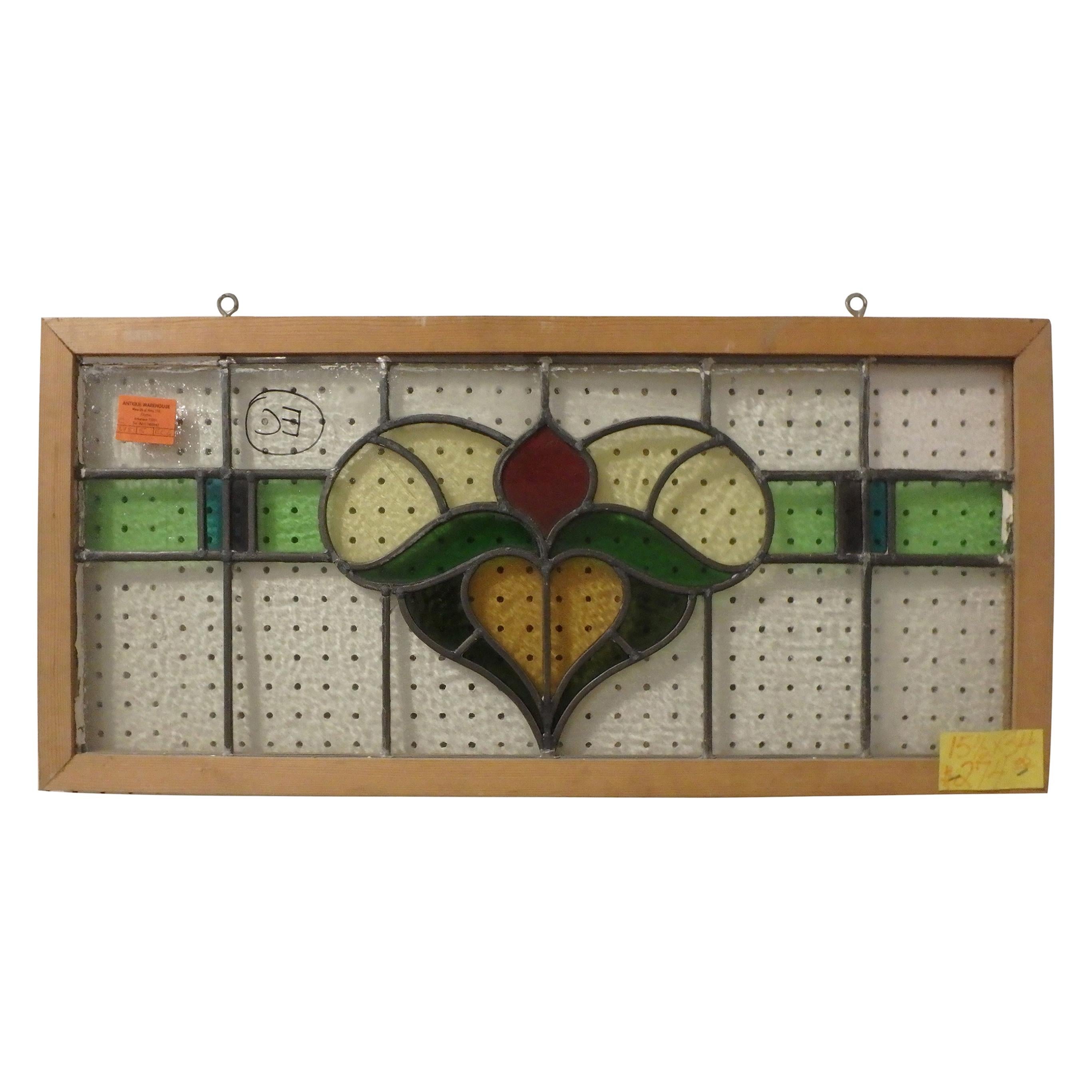 Stained Glass Window For Sale at 1stDibs
