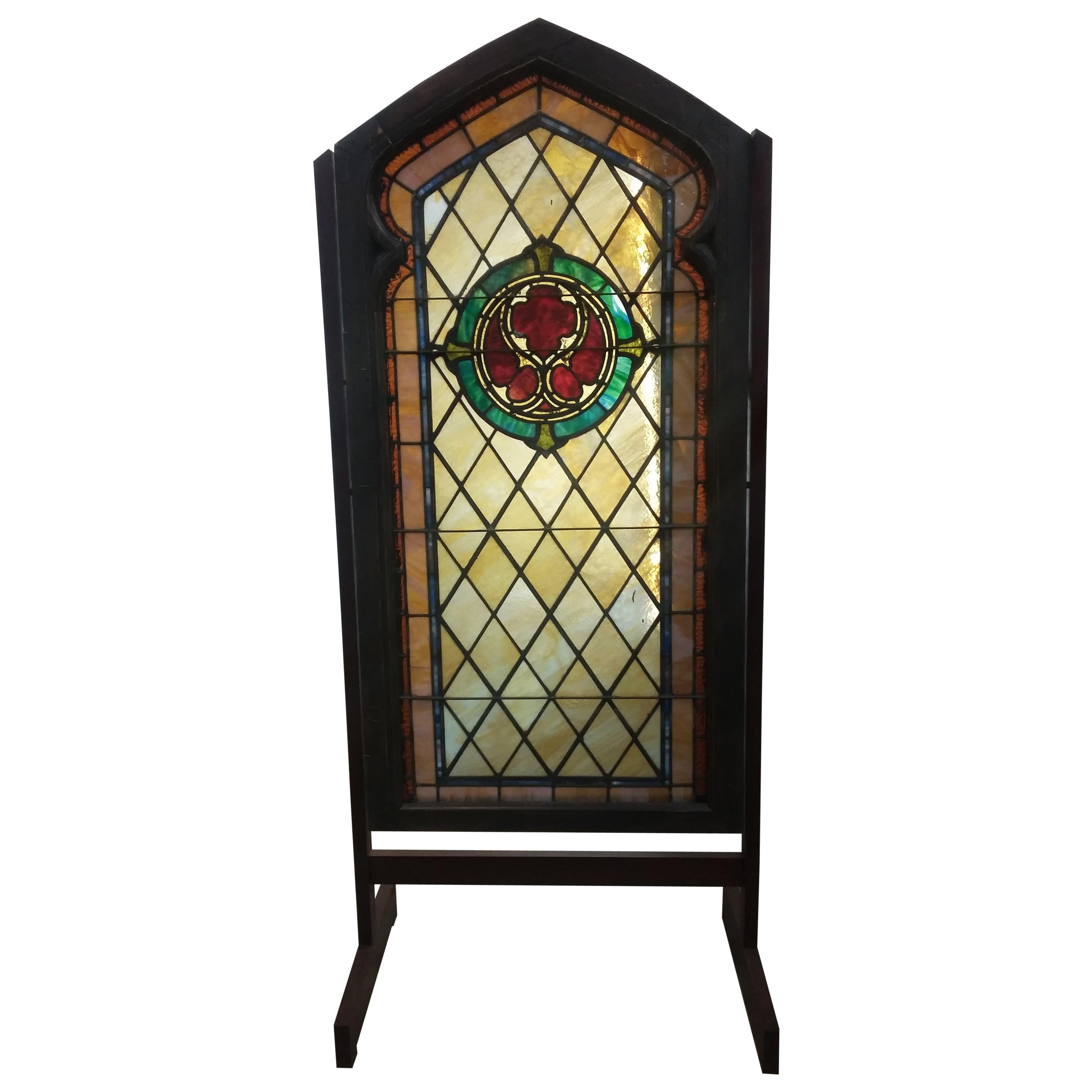 Stained Glass Window For Sale at 1stDibs