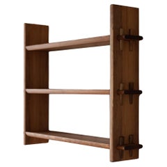Stained Pine Knockdown Shelf (no glue)