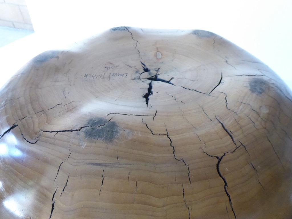 Stained Solid Cottonwood Table by Contemporary American Artist Daniel Pollock 6