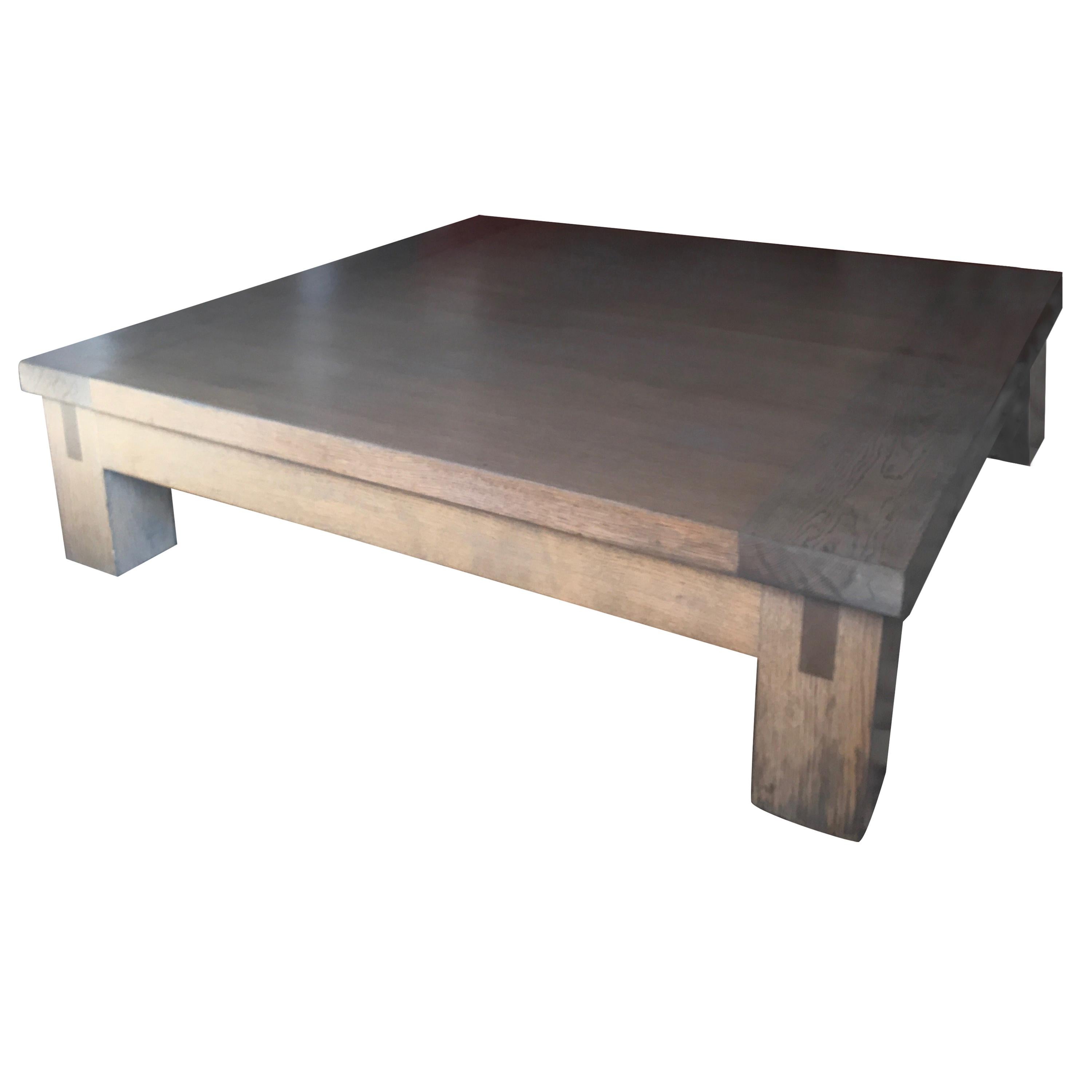 Stained Wood Coffee Table by C. Liaigre