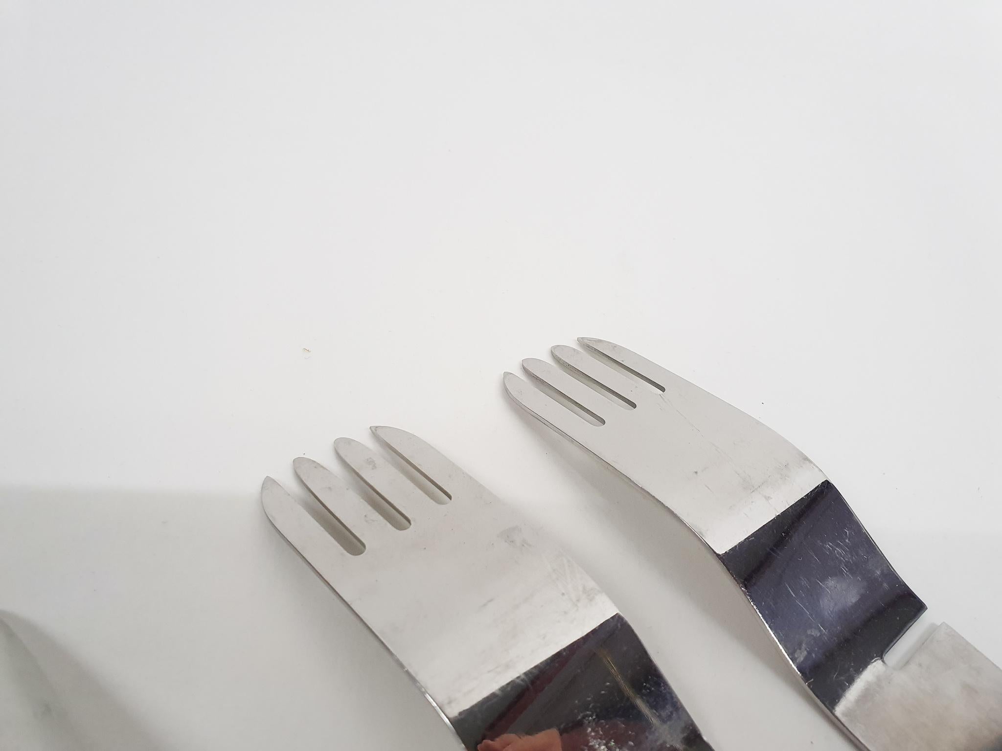 Late 20th Century Stainless Steel Flatware by Villeroy and Boch, Model Avant Garde, Germany, 1971 For Sale