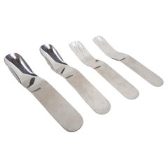 Retro Stainless Steel Flatware by Villeroy and Boch, Model Avant Garde, Germany, 1971