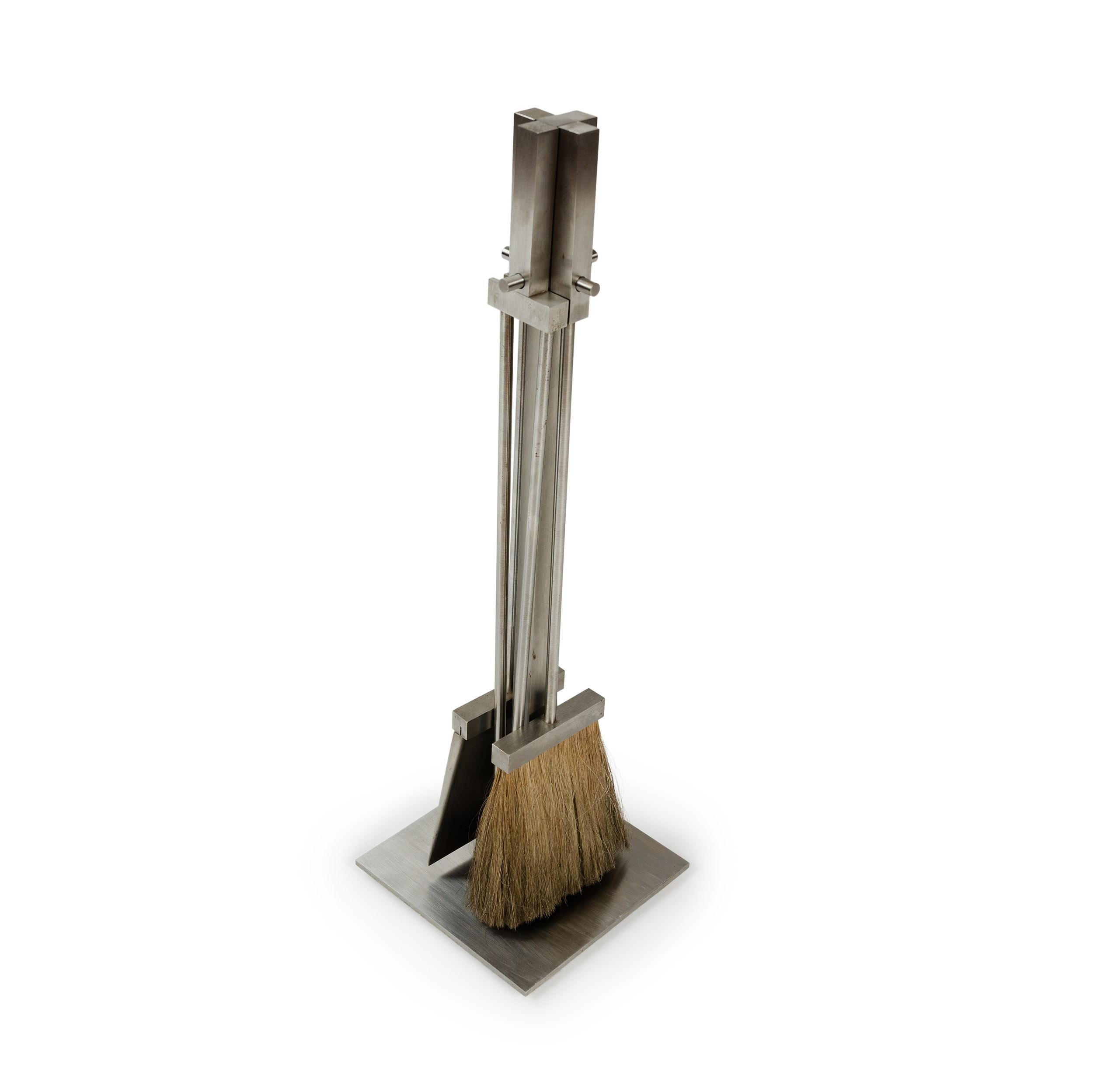 stainless steel fireplace tools