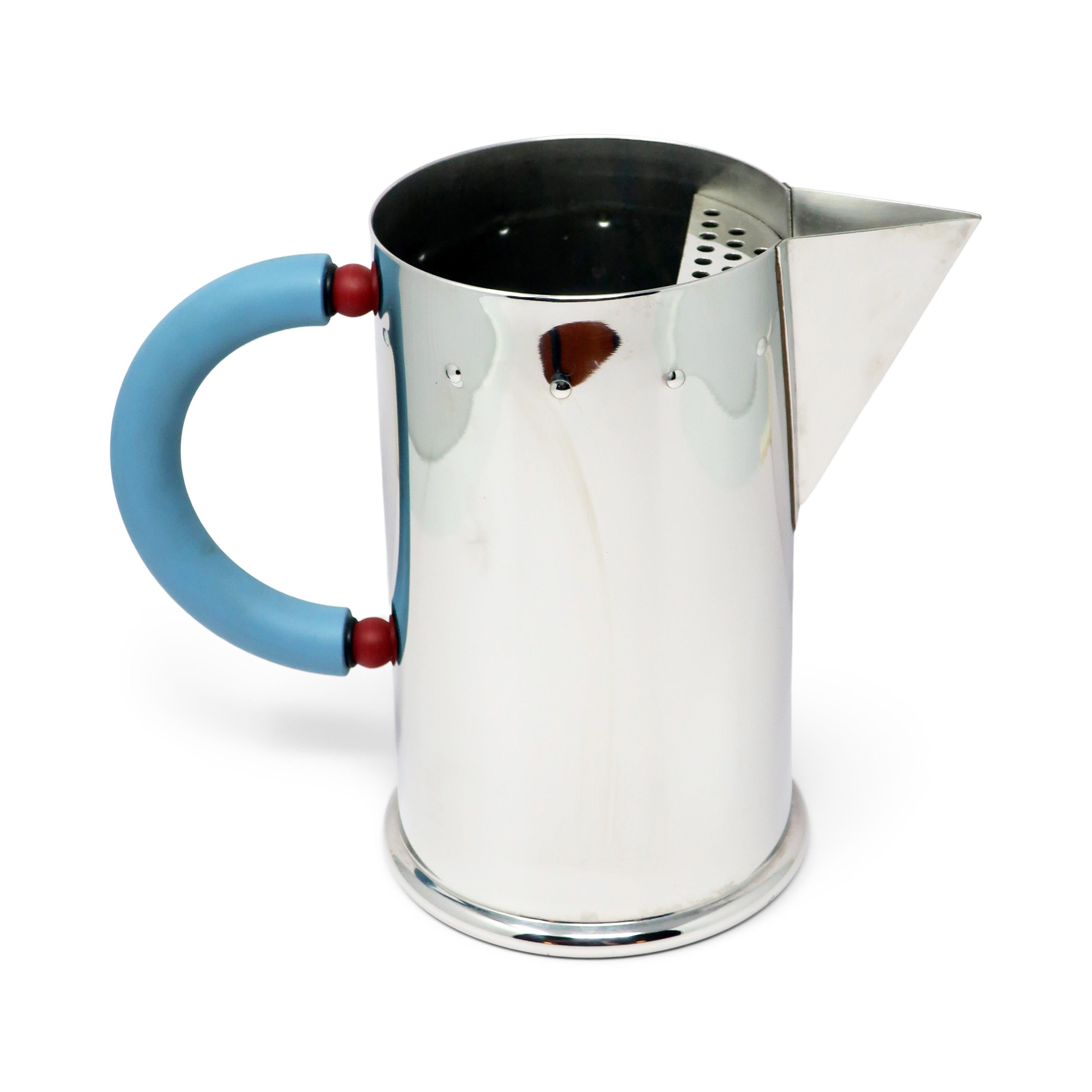 20th Century Stainless Pitcher, Creamer and Sugar by Michael Graves for Alessi