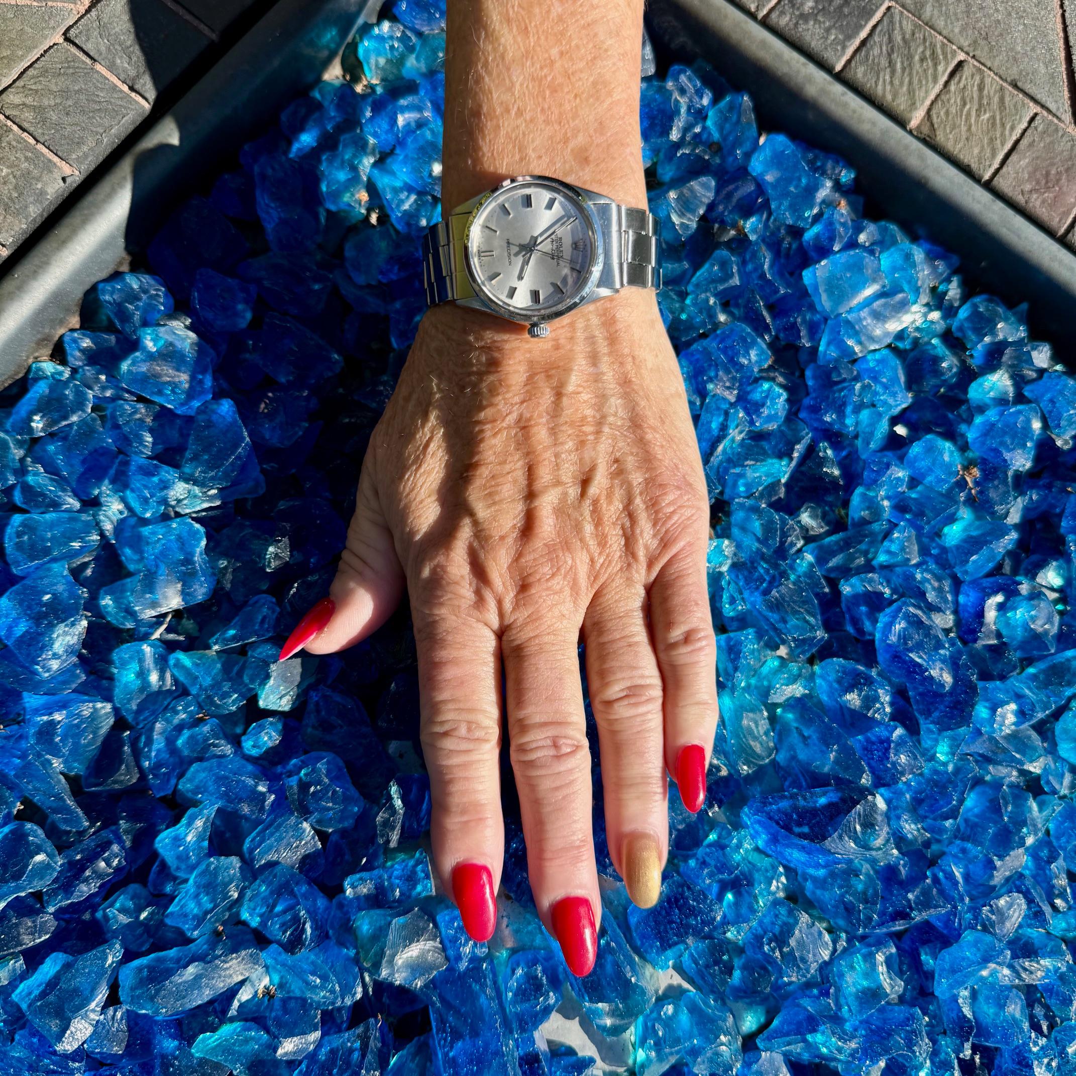 Orologio da polso Rolex Air-King in acciaio inossidabile in vendita 4