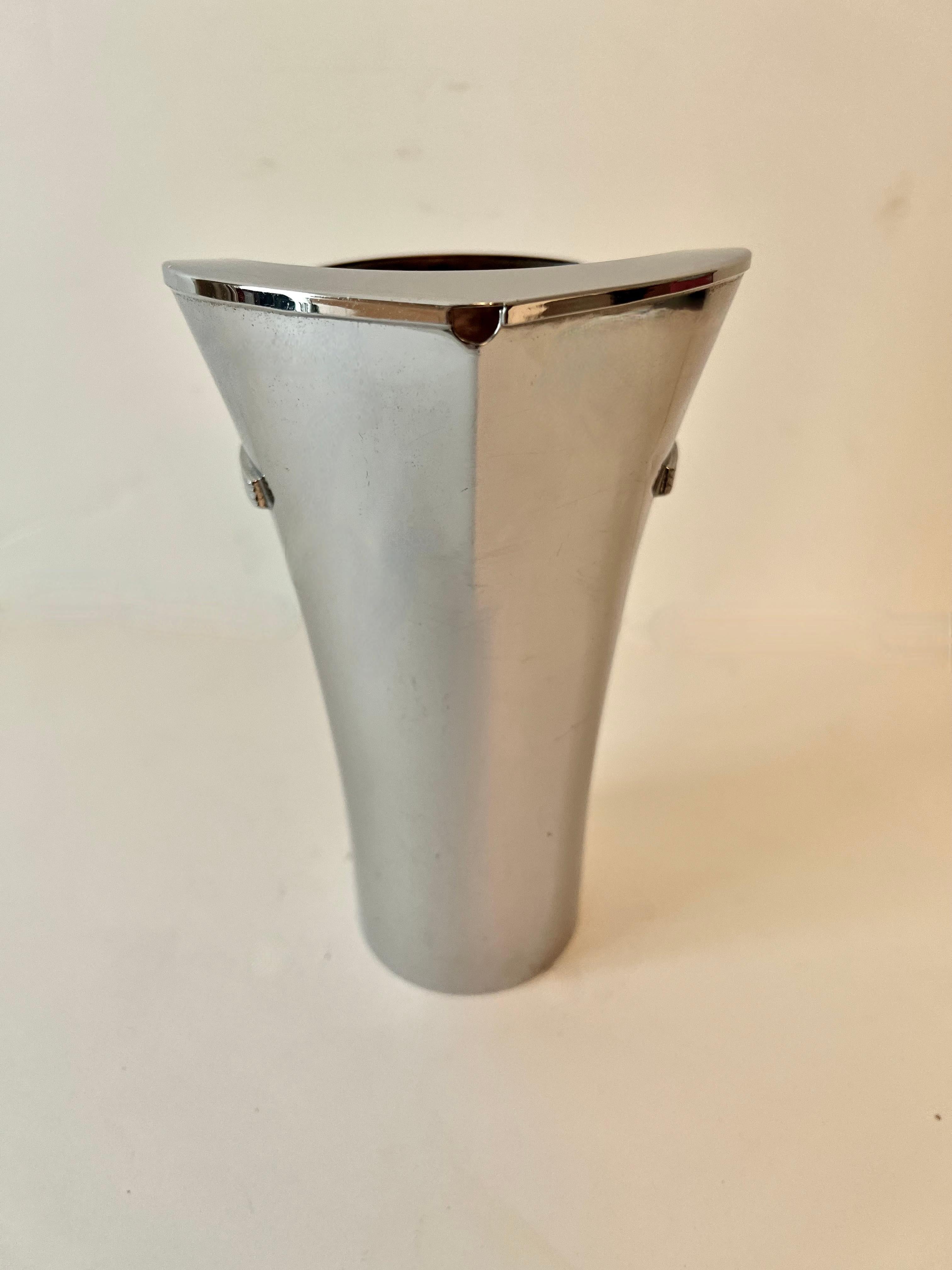 Stainless Steel Art Deco Cocktail Pourer by Chase For Sale 2