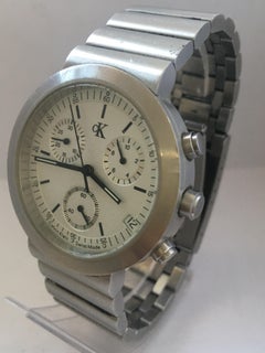 Stainless Steel Battery Operated Calvin Klien Watch