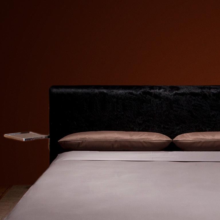 Post-Modern Stainless Steel Bed by Gentner Design For Sale