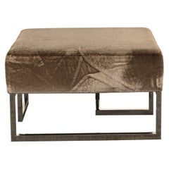 Stainless Steel Benches by Vladimir Kagan for Gucci, 1990s