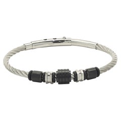 Stainless Steel Cable Wrap Bracelet