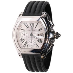 Reloj de pulsera automático Cartier Roadster XXL de acero inoxidable para hombre