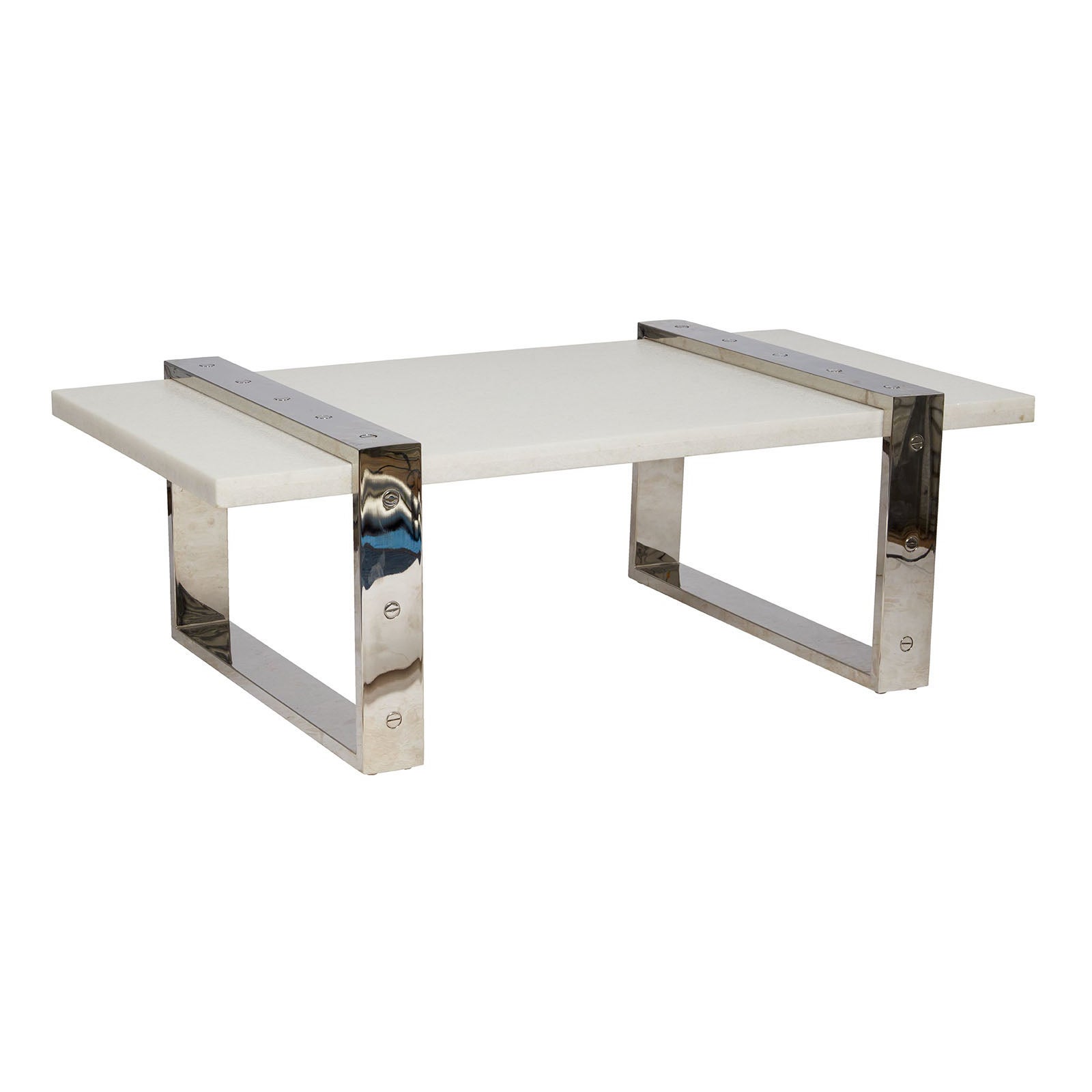 Couchtisch aus Edelstahl von Anthony Cox im Angebot
