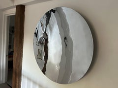 Miroir mural concave en acier inoxydable 100cms/39.3"